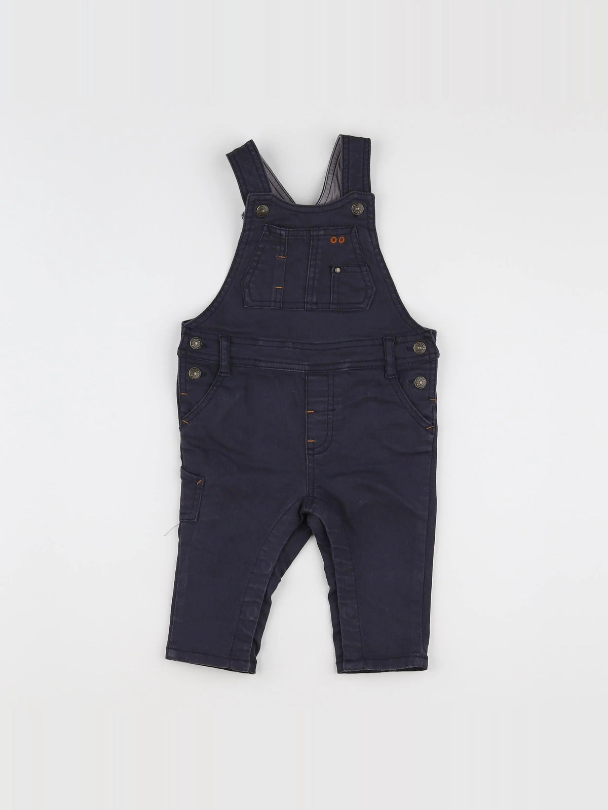H&M - salopette gris - 6 mois