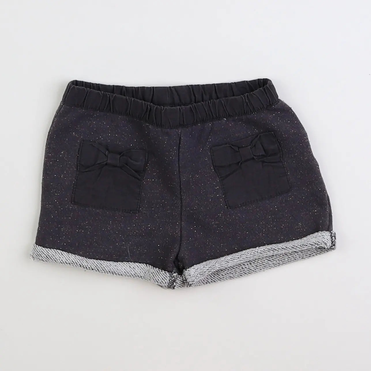 Vertbaudet - short gris, or - 12 mois