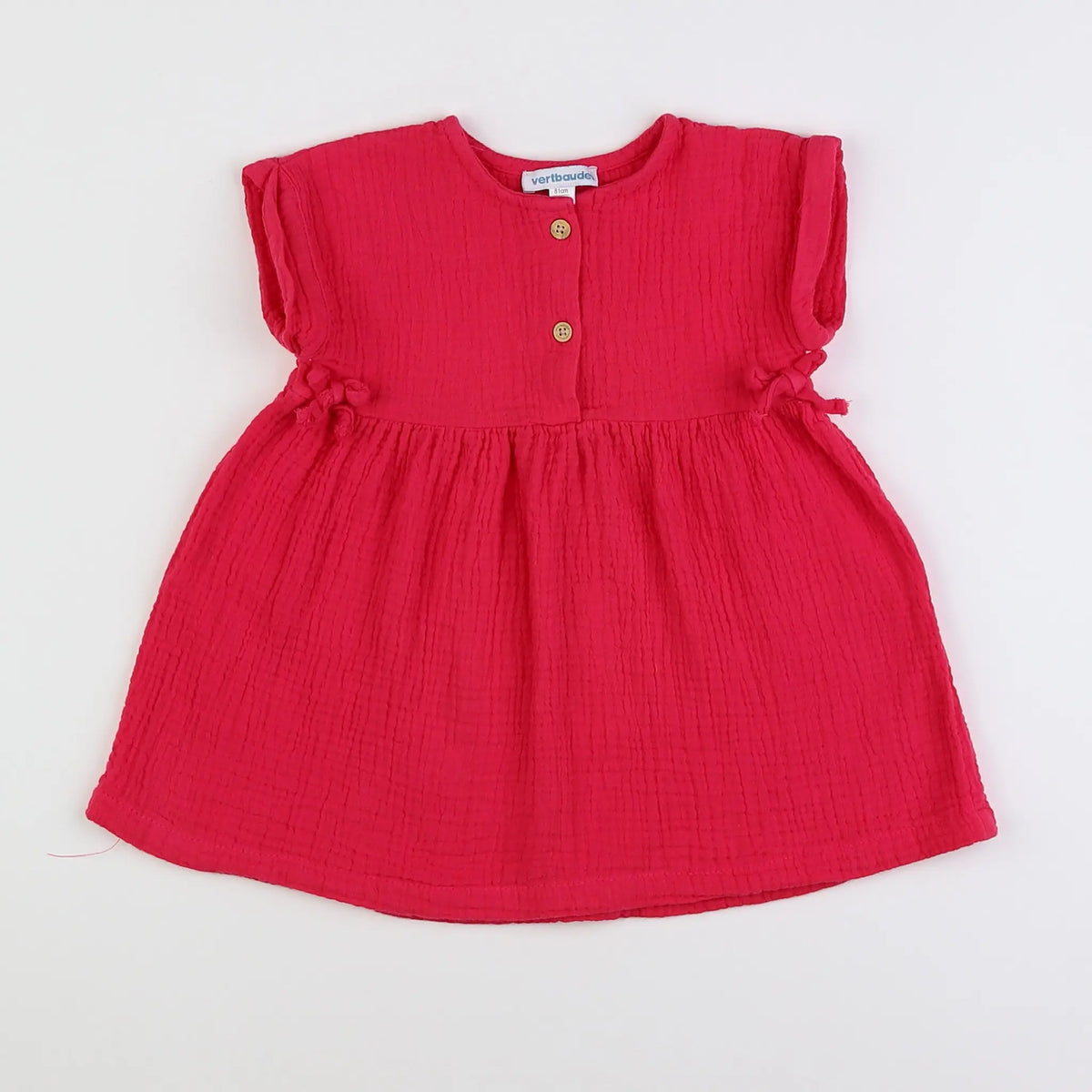 Vertbaudet - robe rose - 18 mois