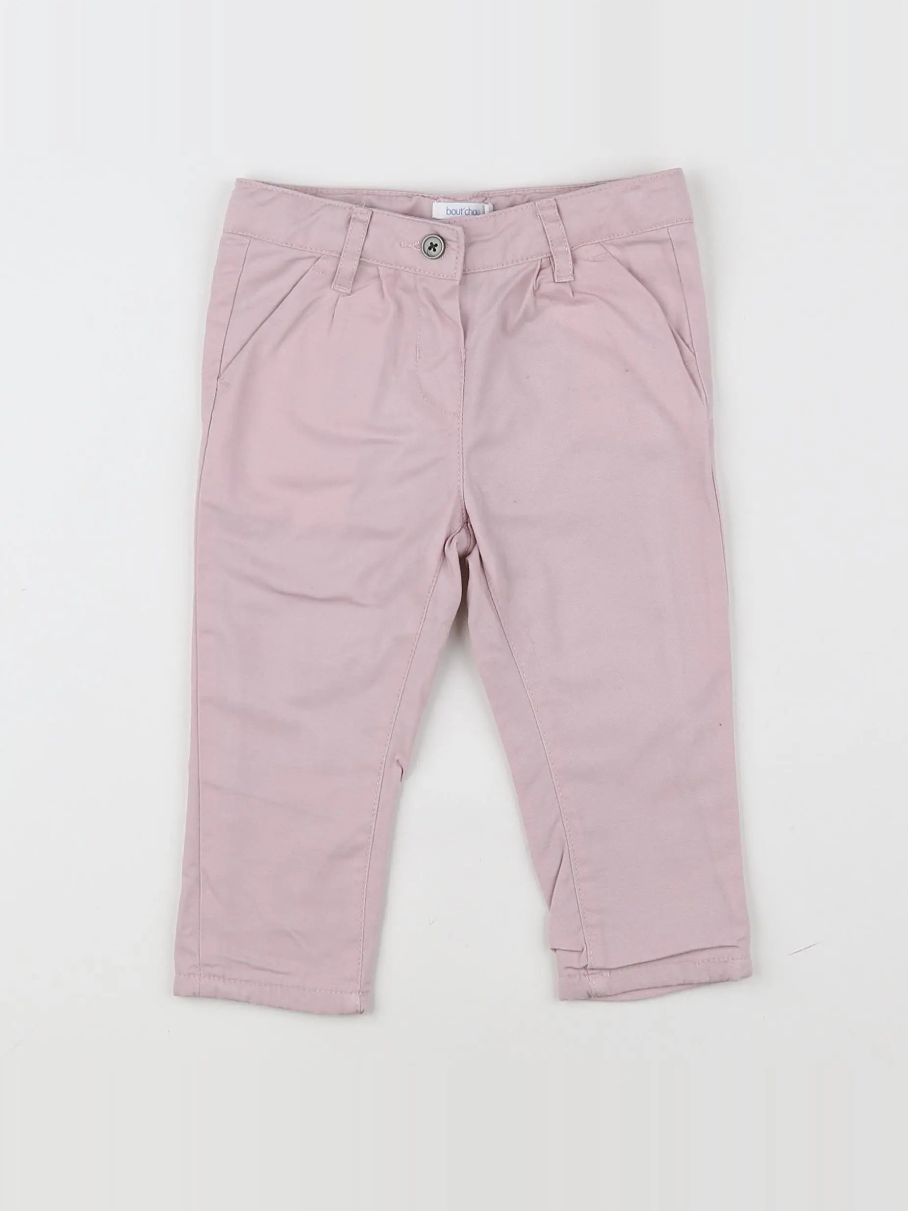 Boutchou - pantalon rose - 12 mois