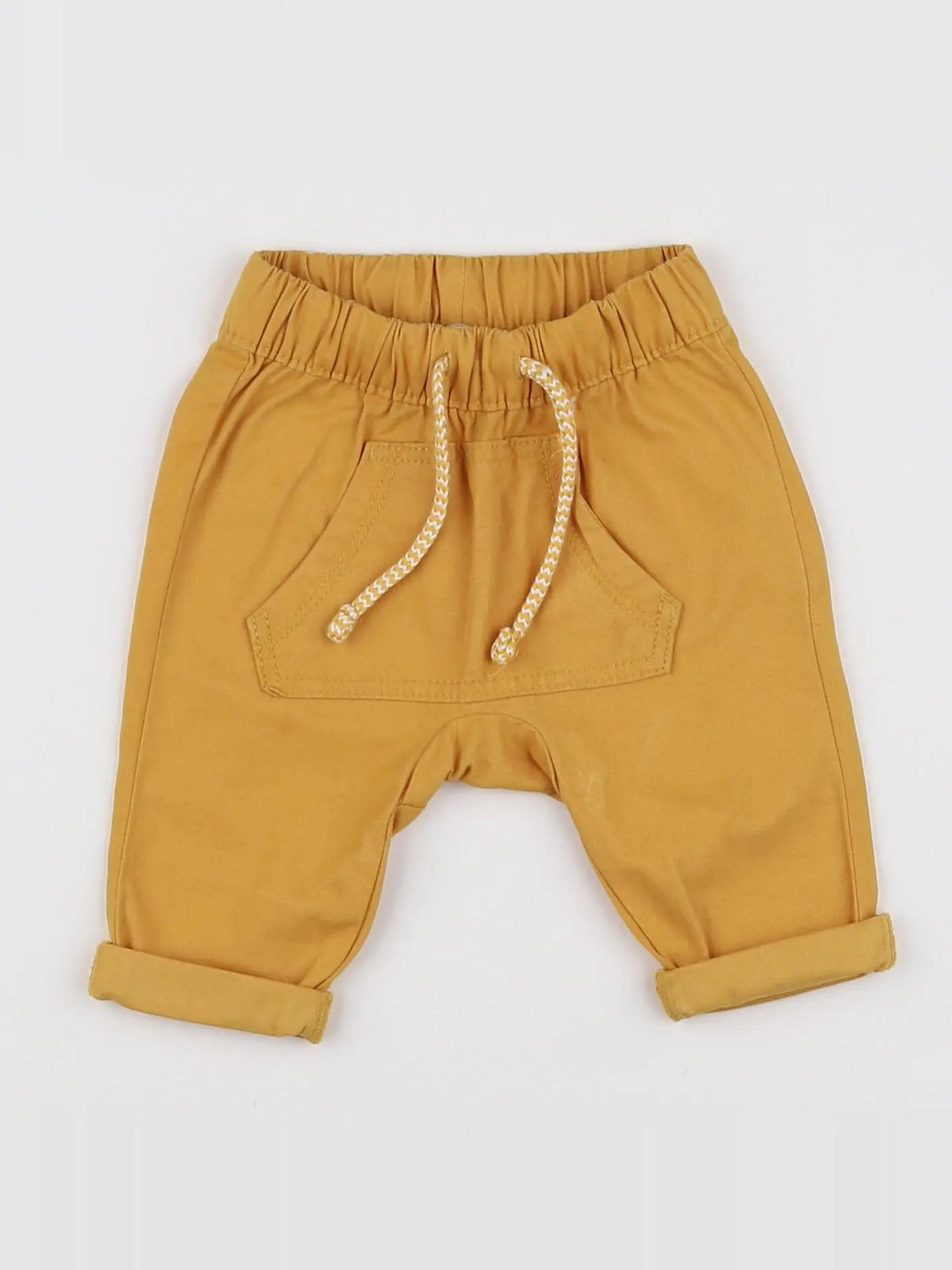 Tape à l'oeil - pantalon jaune - 3 mois