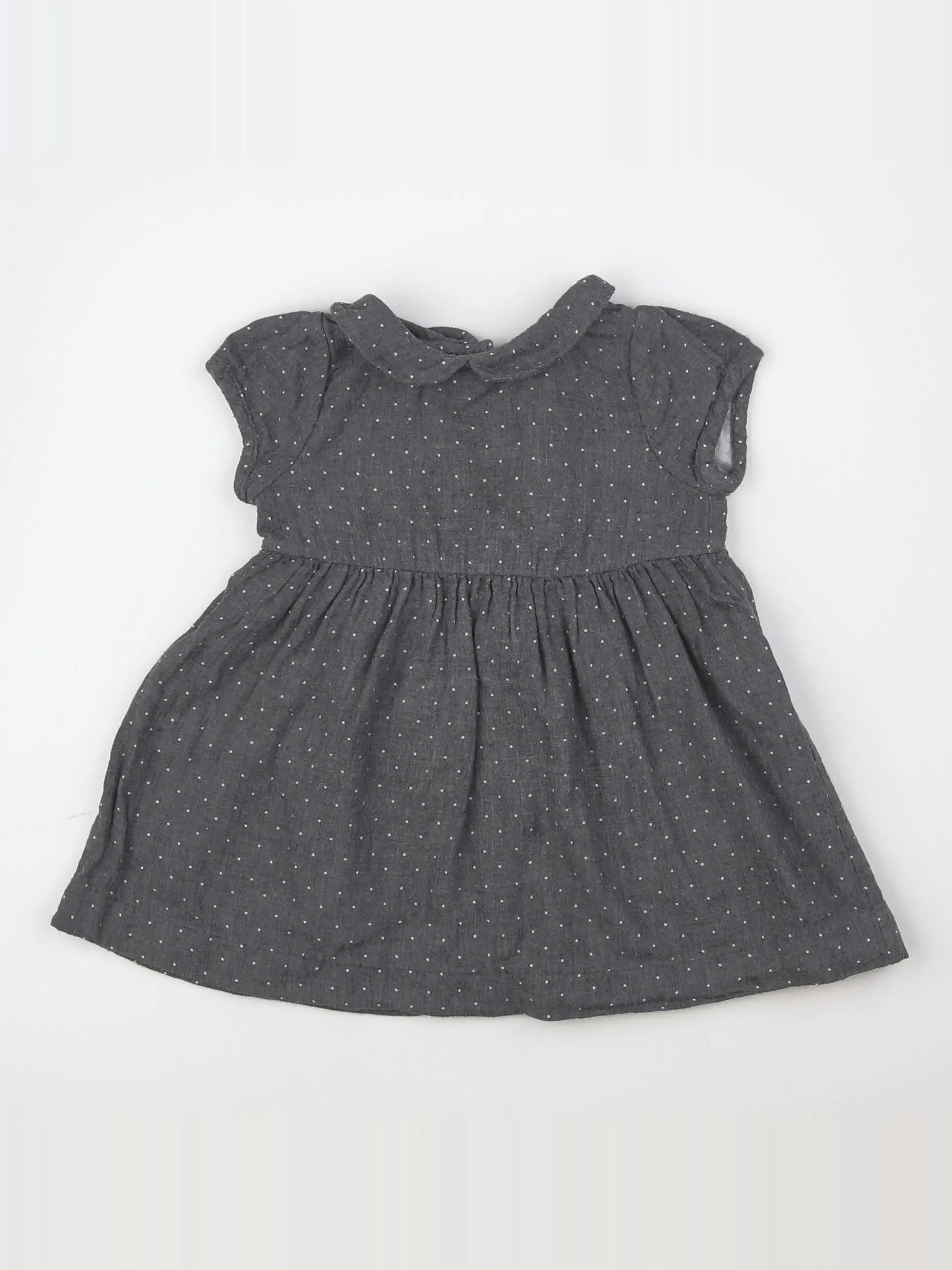 Jacadi - robe gris - 6 mois