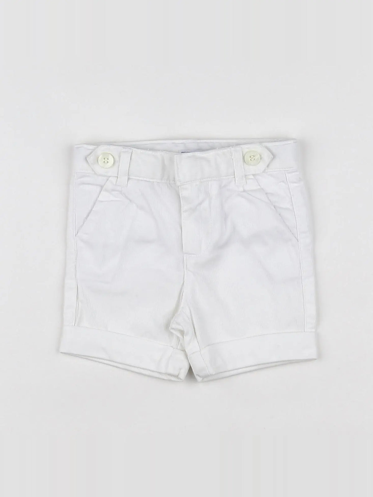 Jacadi - short blanc - 6 mois