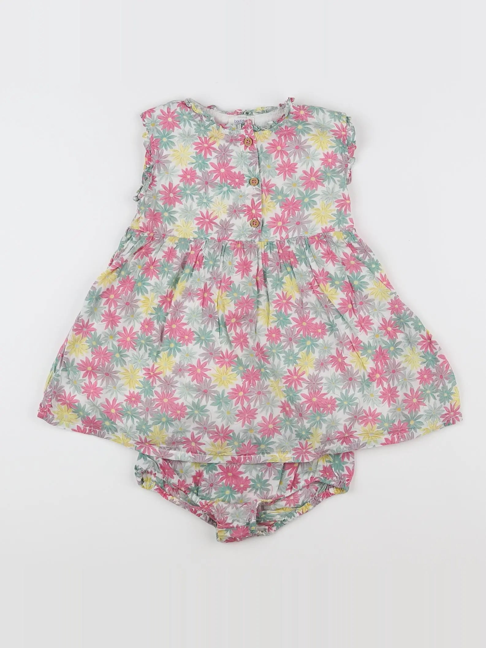 Boutchou - robe multicolore - 18 mois