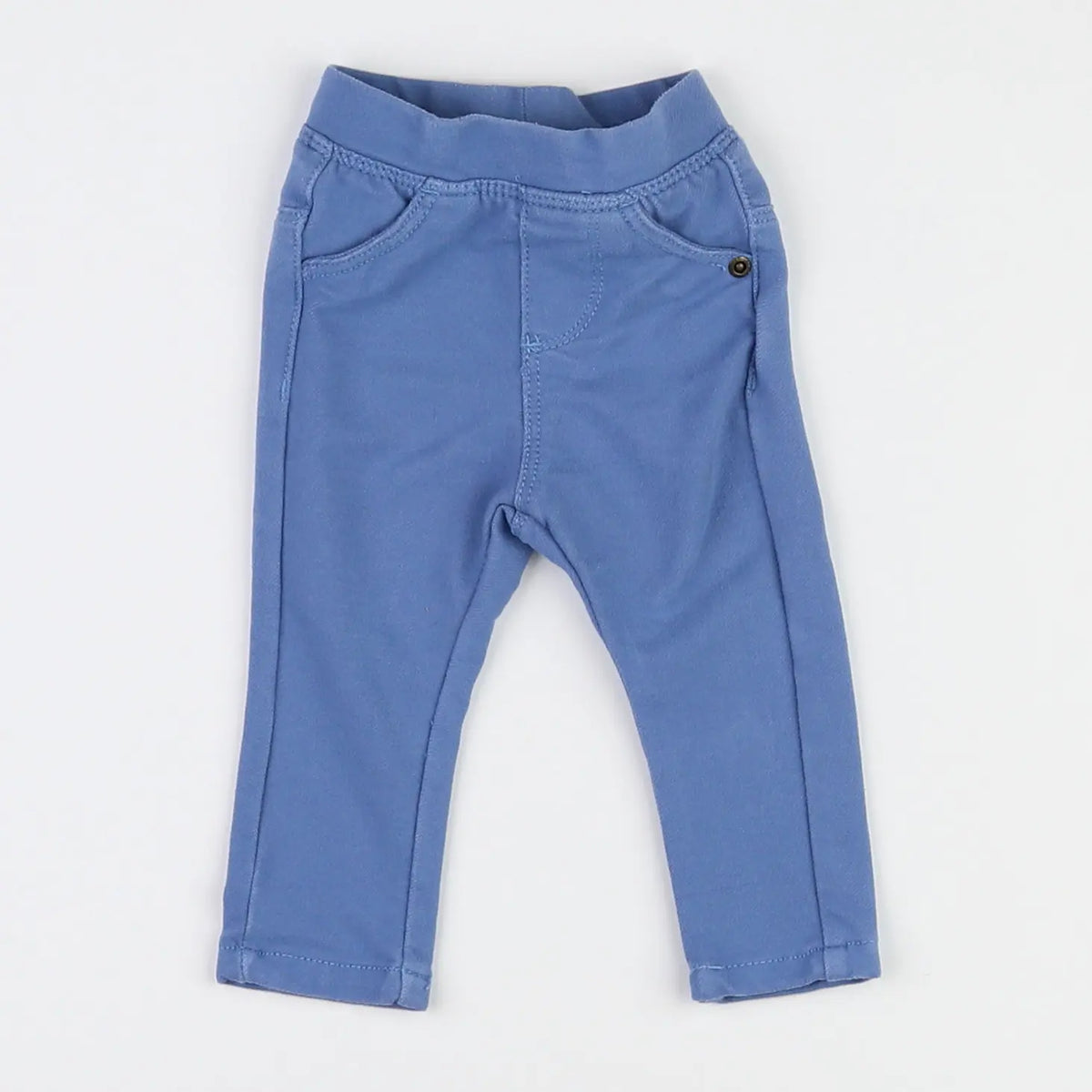 Vertbaudet - jegging bleu - 3 mois