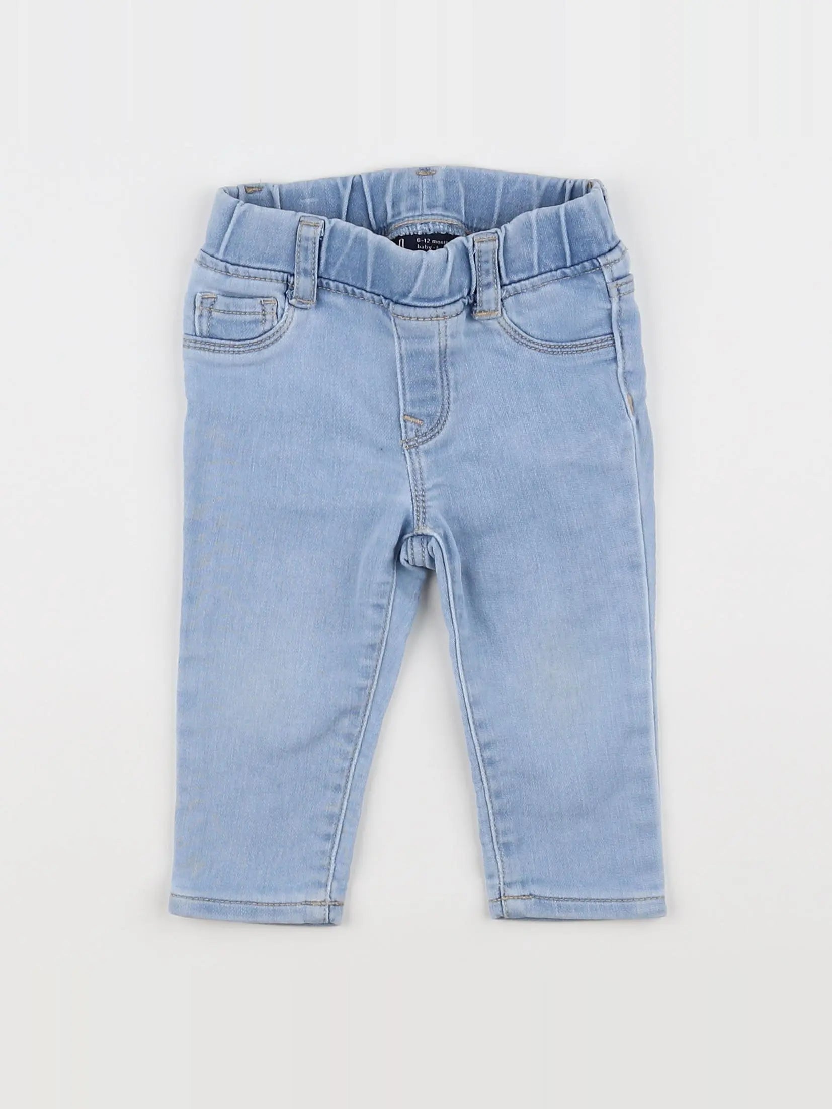 GAP - jegging bleu - 6/12 mois