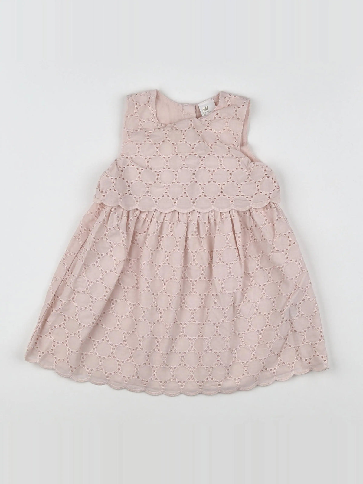 H&M - robe rose - 9/12 mois