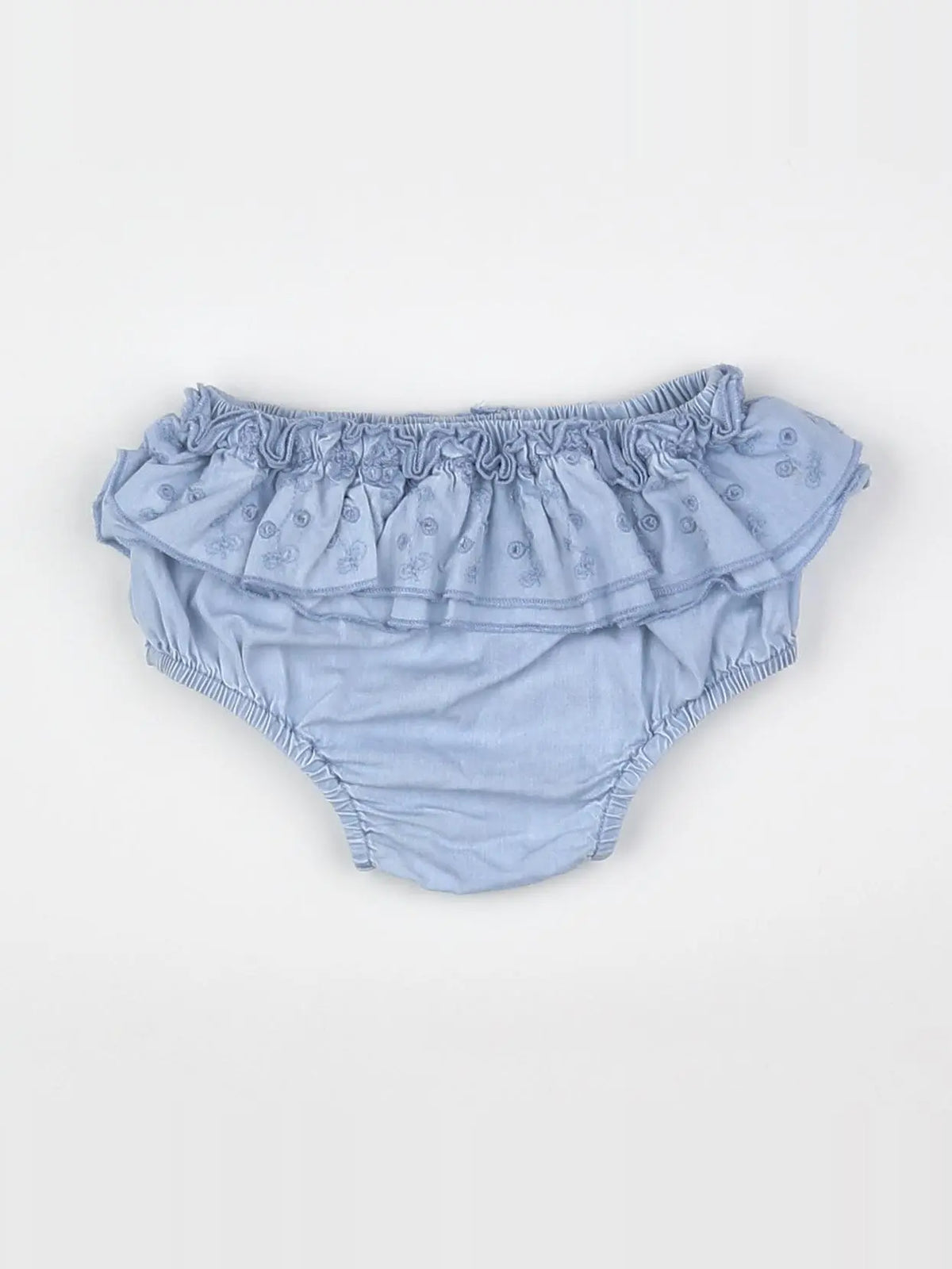 Zara - bloomer bleu - 3/6 mois