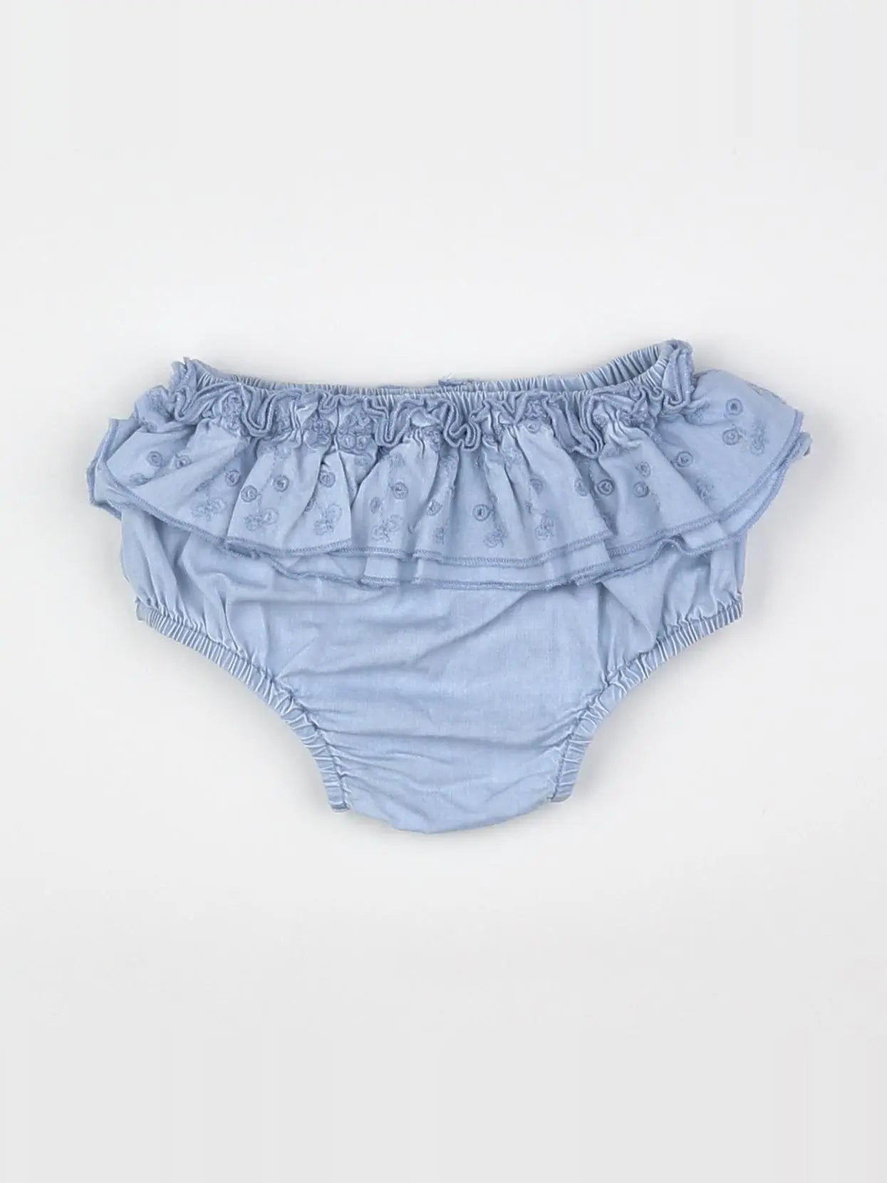Zara - bloomer bleu - 3/6 mois