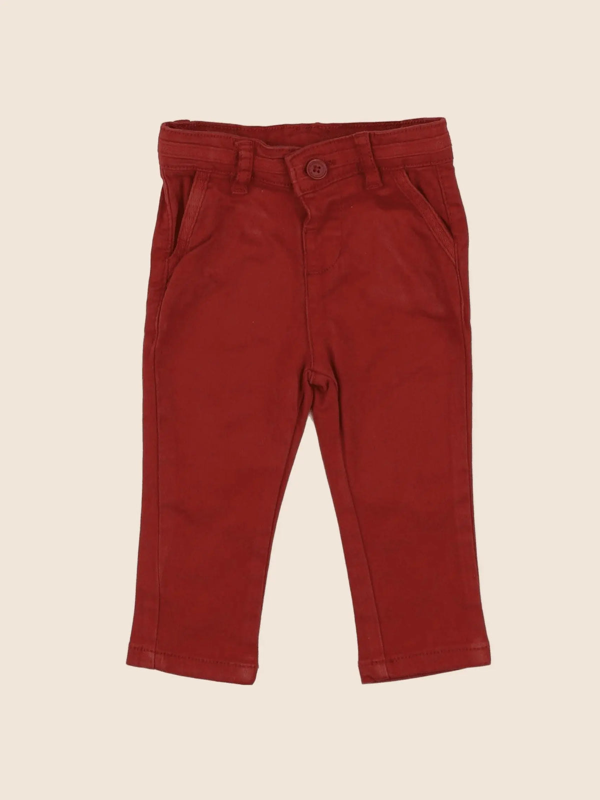 Tape à l'oeil - pantalon rouge - 6 mois