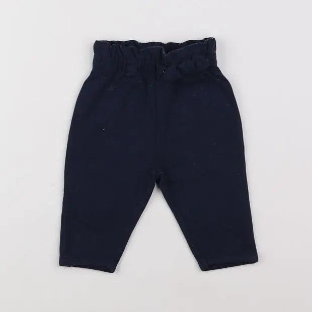 Vertbaudet - jogging bleu - 3 mois