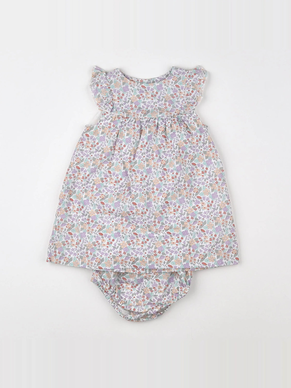 Cadet Rousselle - robe multicolore - 12 mois