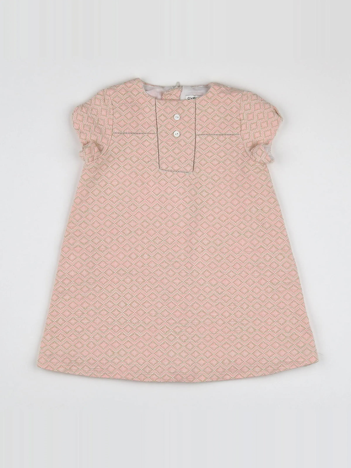 Cyrillus - robe rose - 18 mois