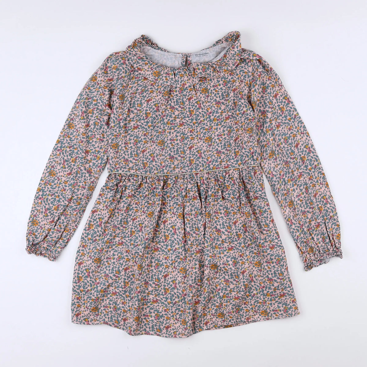 Vertbaudet - robe multicolore - 10 ans