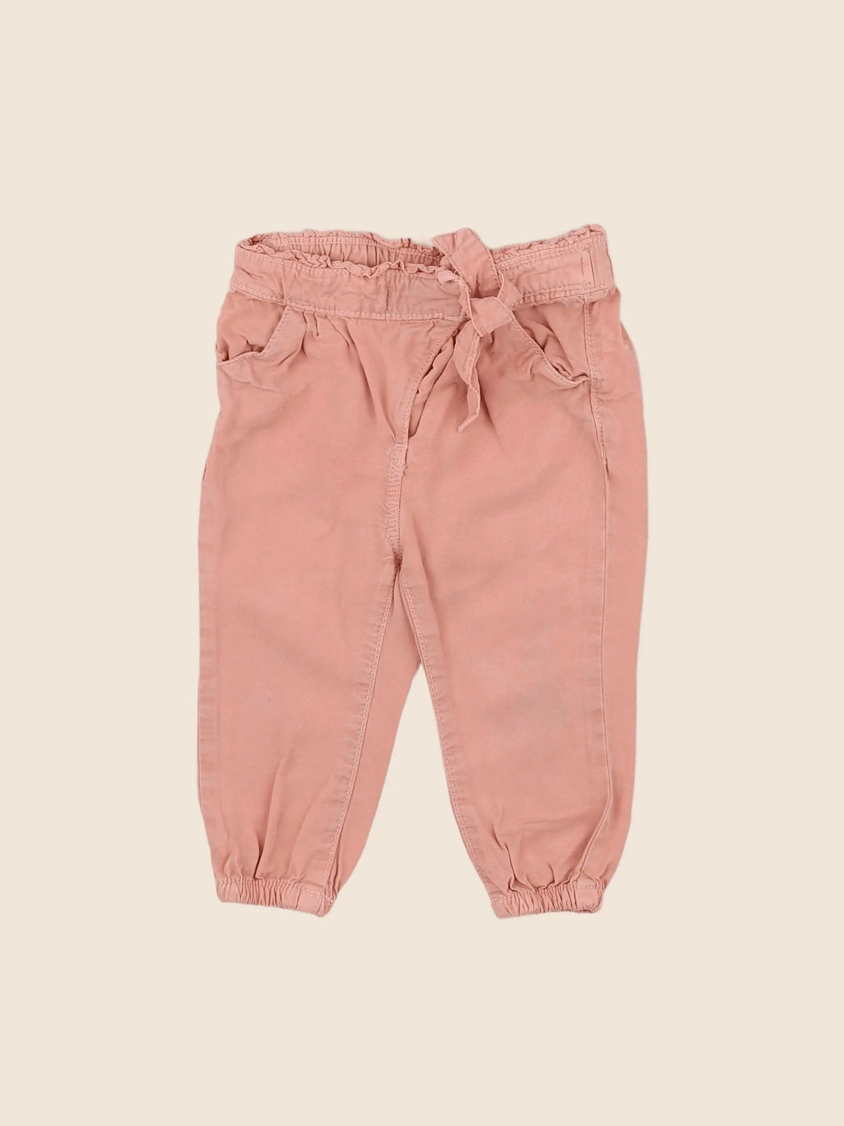 Tape à l'oeil - pantalon rose - 12 mois