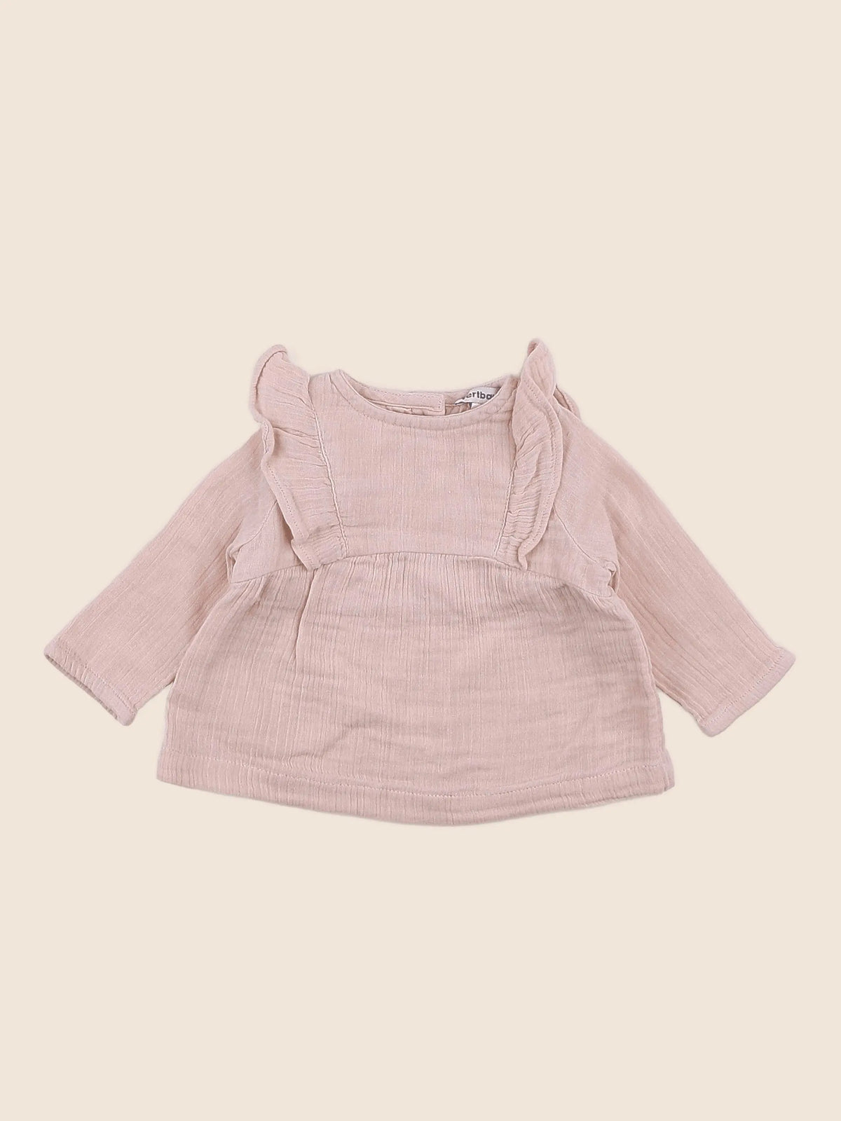 Vertbaudet - blouse rose - 3 mois