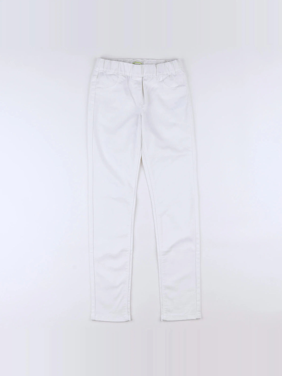 Vertbaudet - jegging blanc - 10 ans