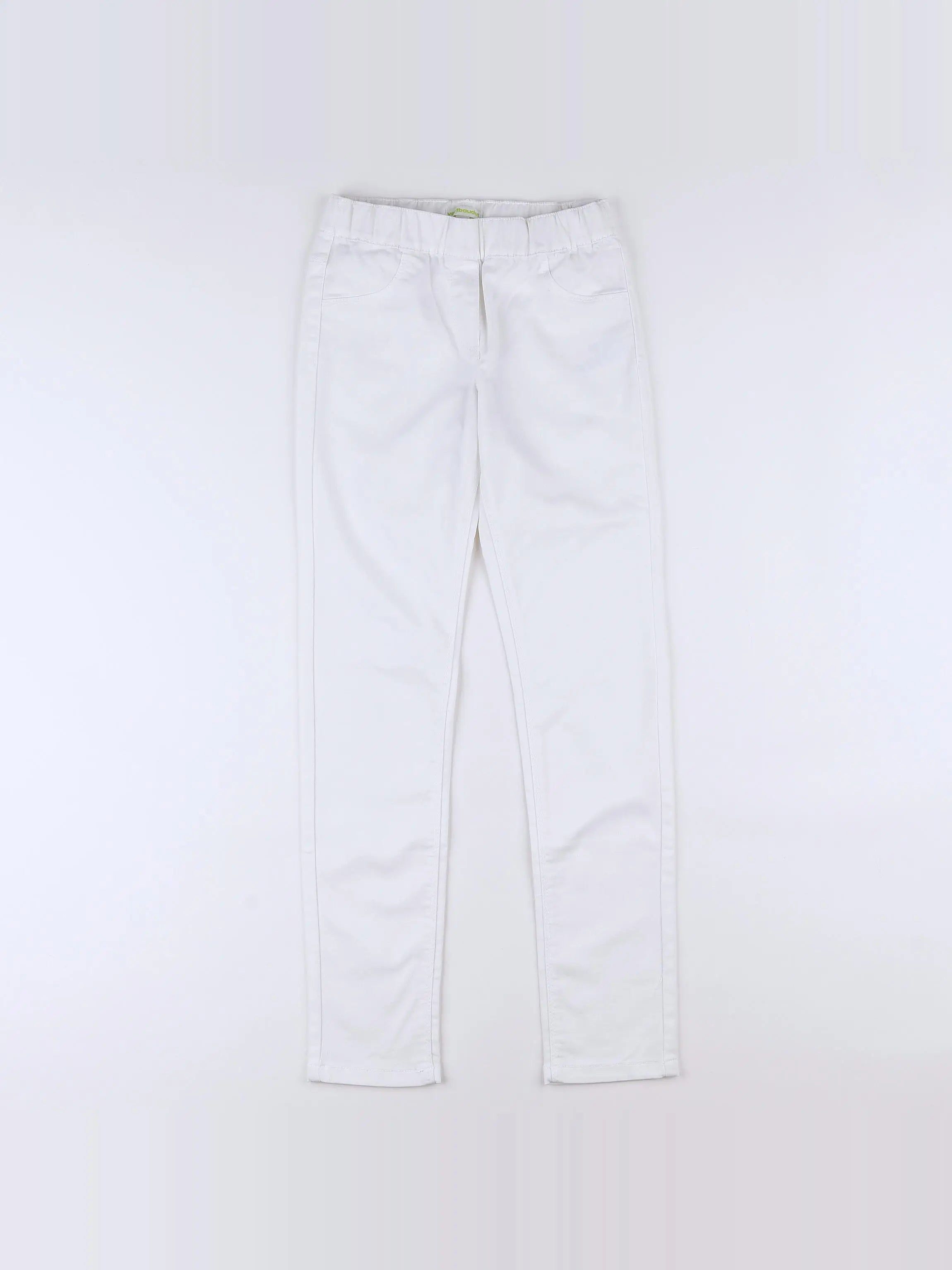 Vertbaudet - jegging blanc - 10 ans