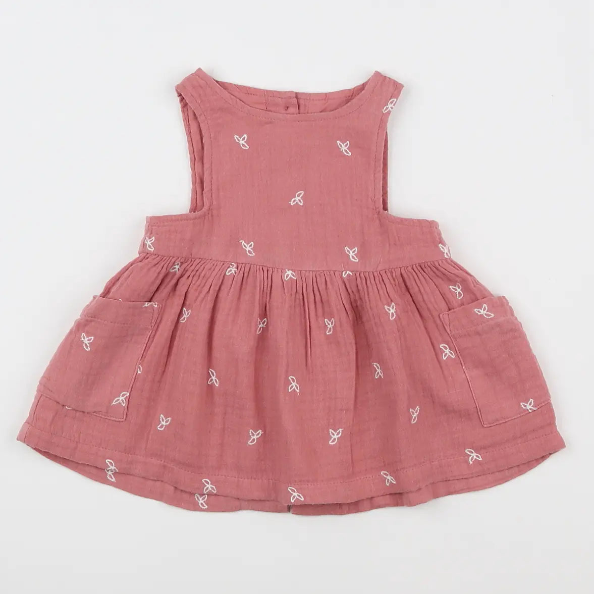 Vertbaudet - robe rose - 6 mois