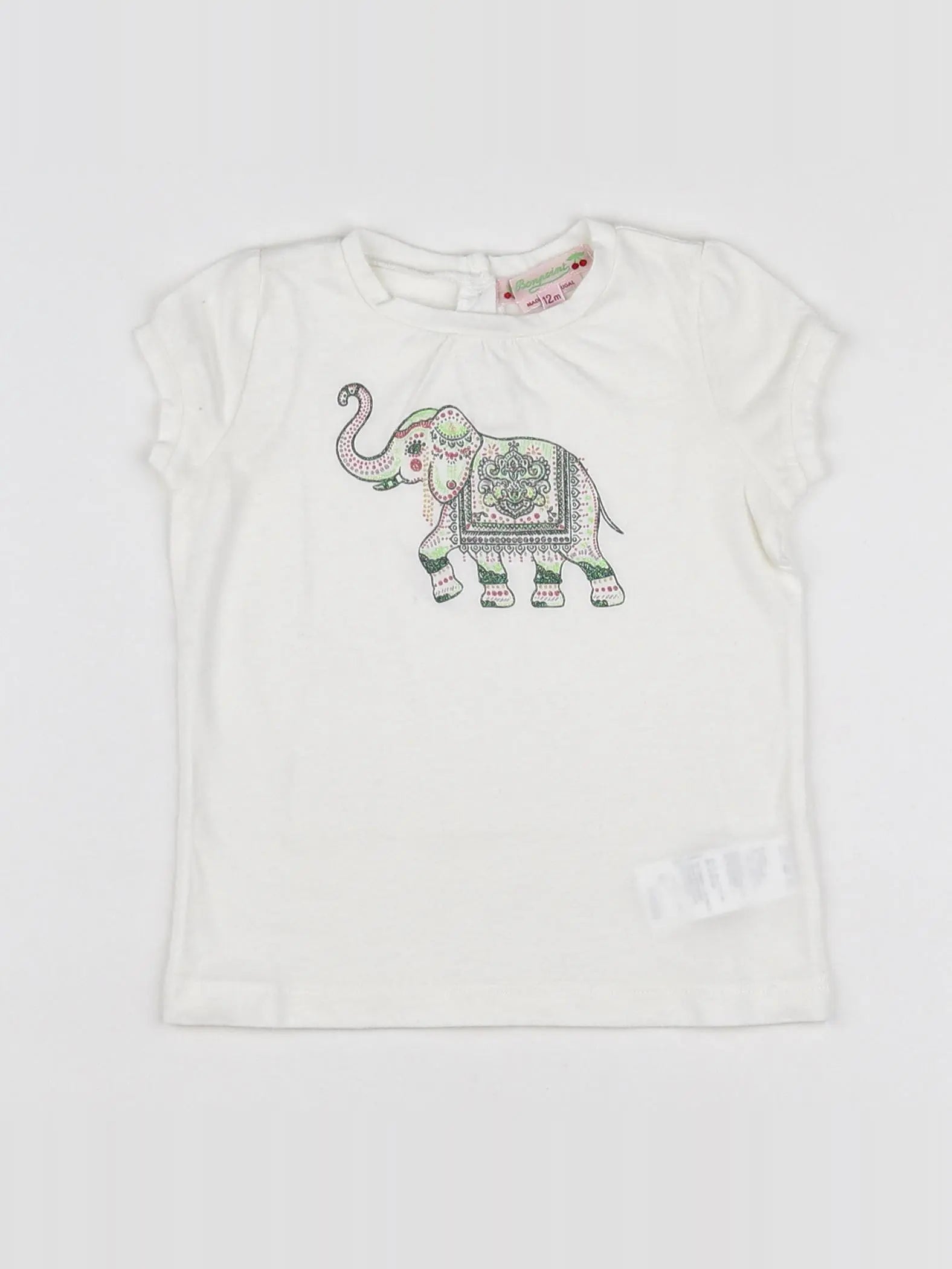 Bonpoint - tee-shirt blanc - 12 mois
