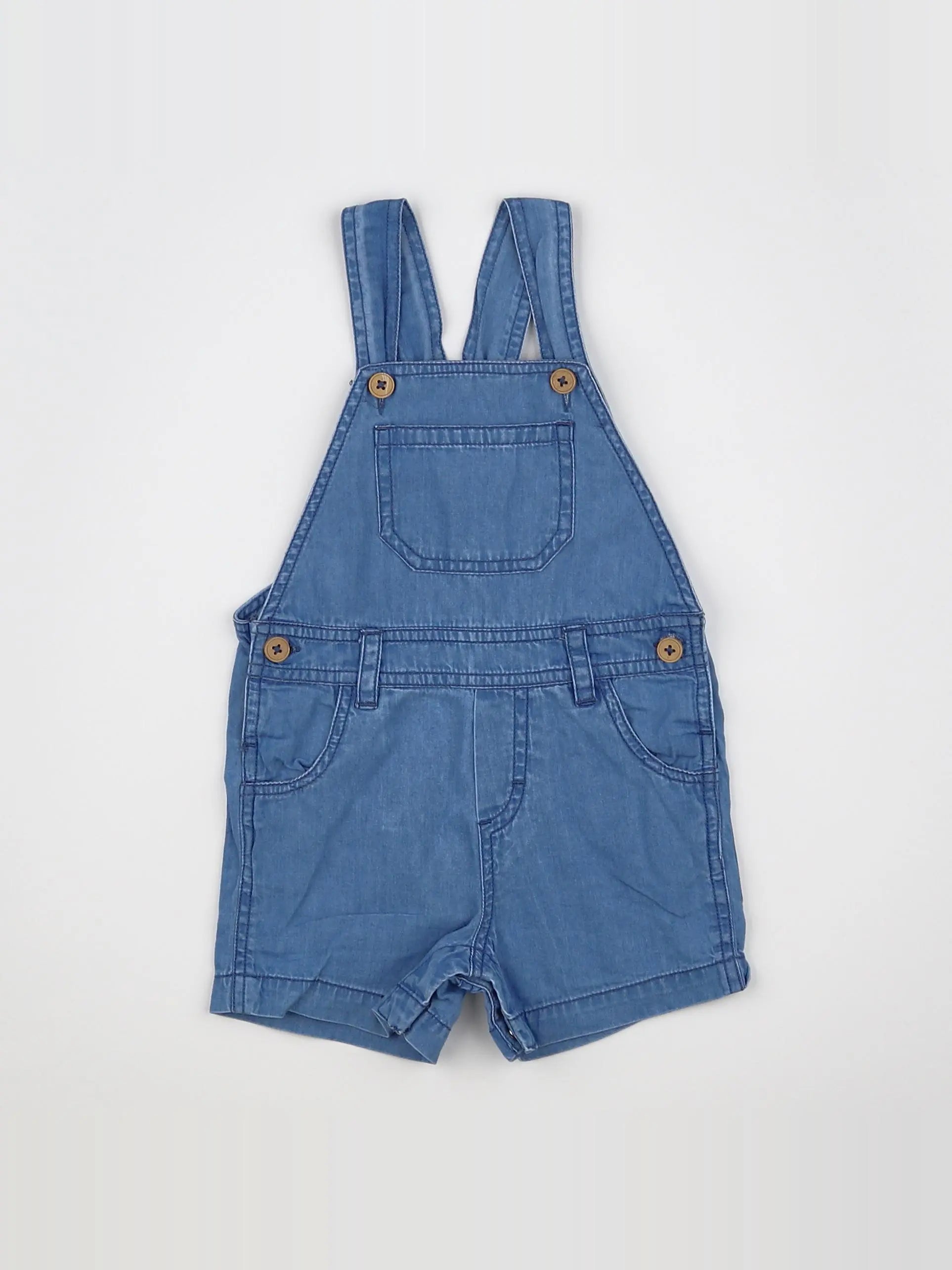 Boutchou - salopette bleu - 12 mois