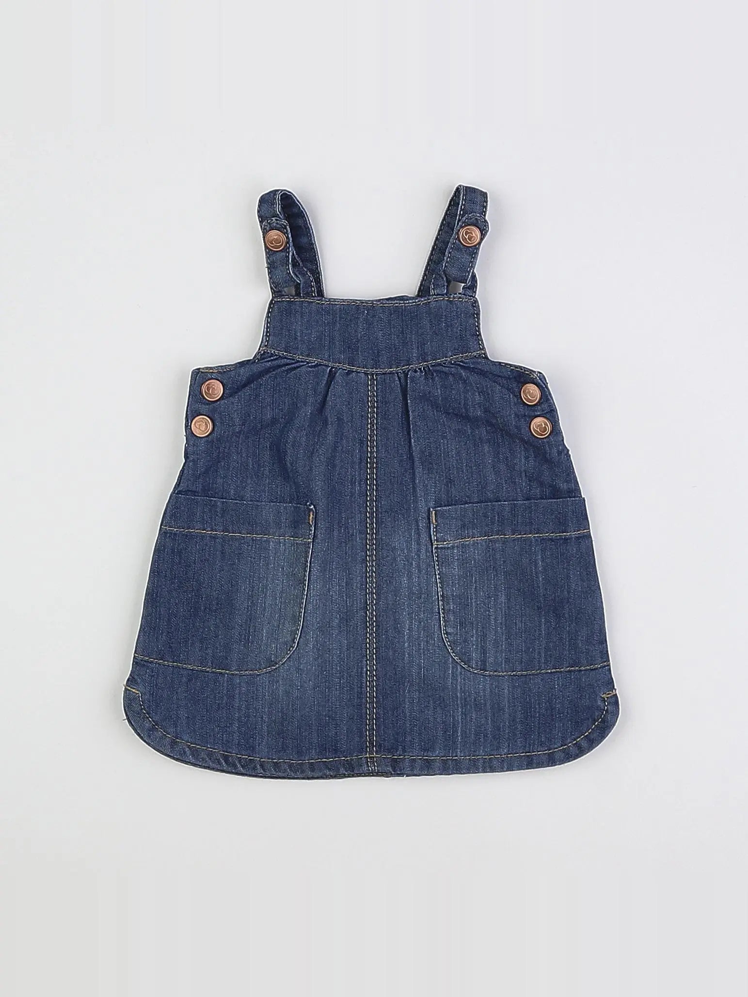 Tape à l'oeil - robe bleu - 3 mois