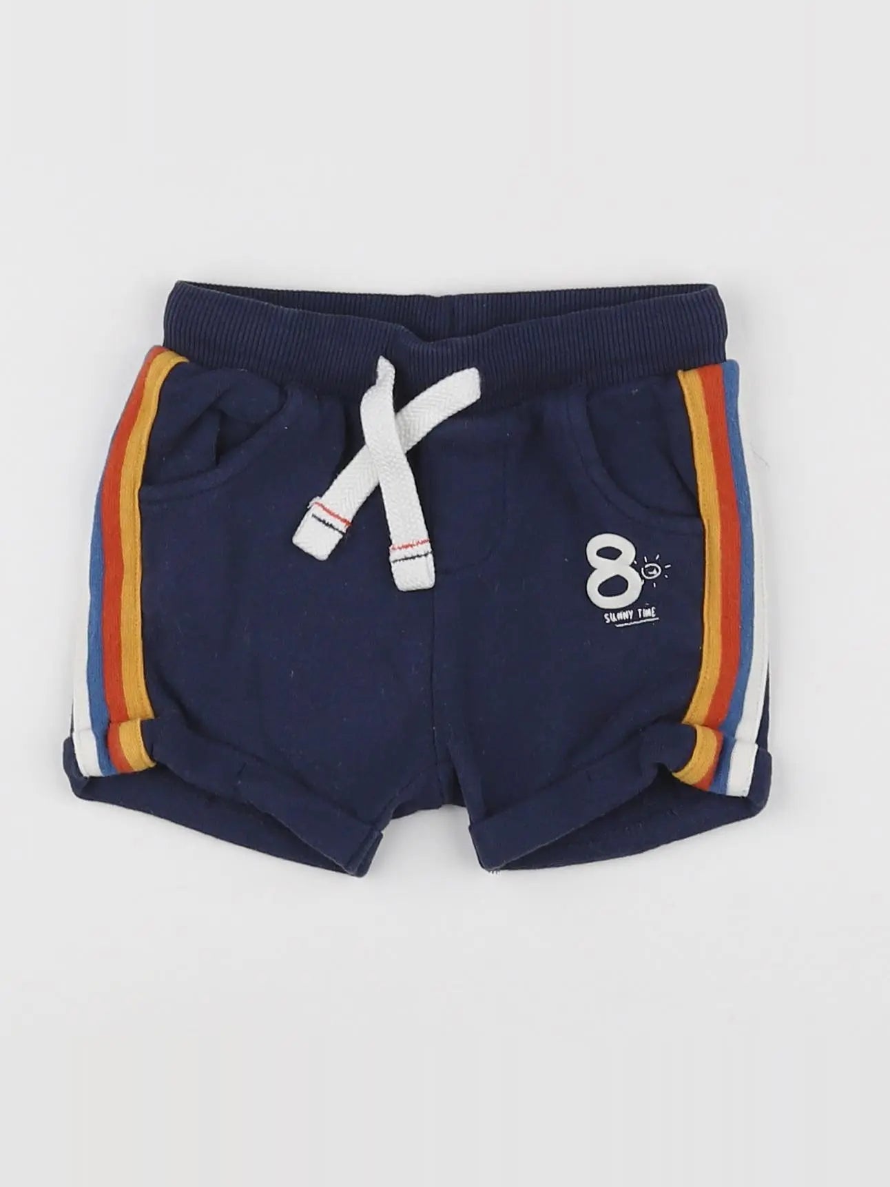 Tape à l'oeil - short bleu - 6 mois