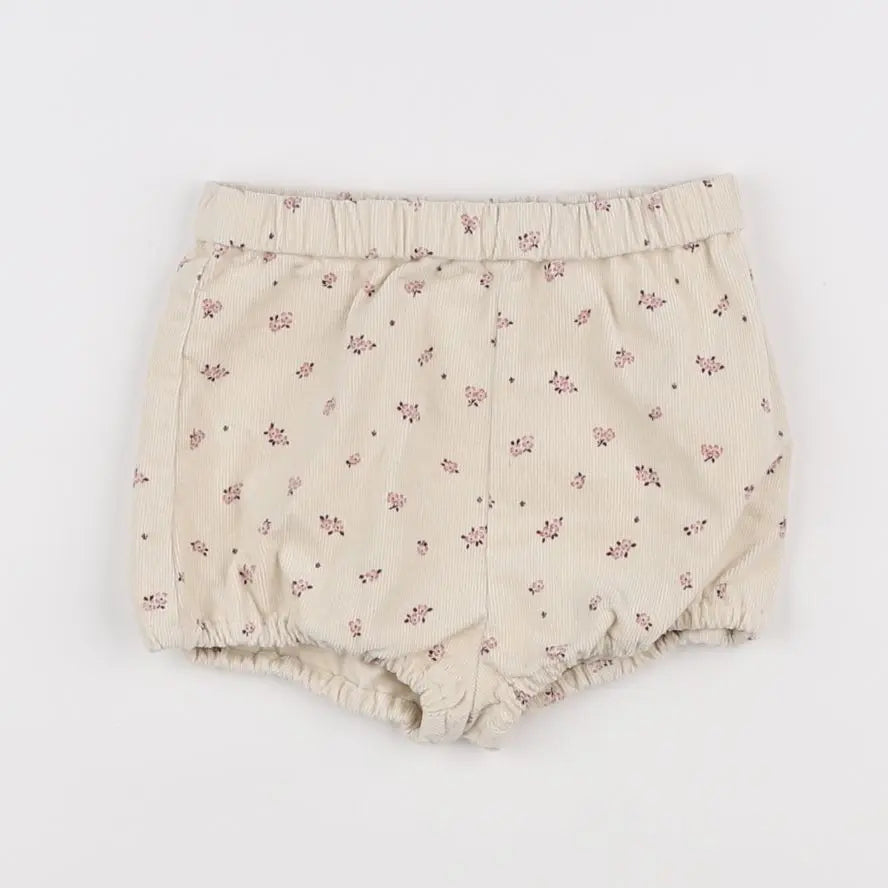 Vertbaudet - short beige - 9 mois