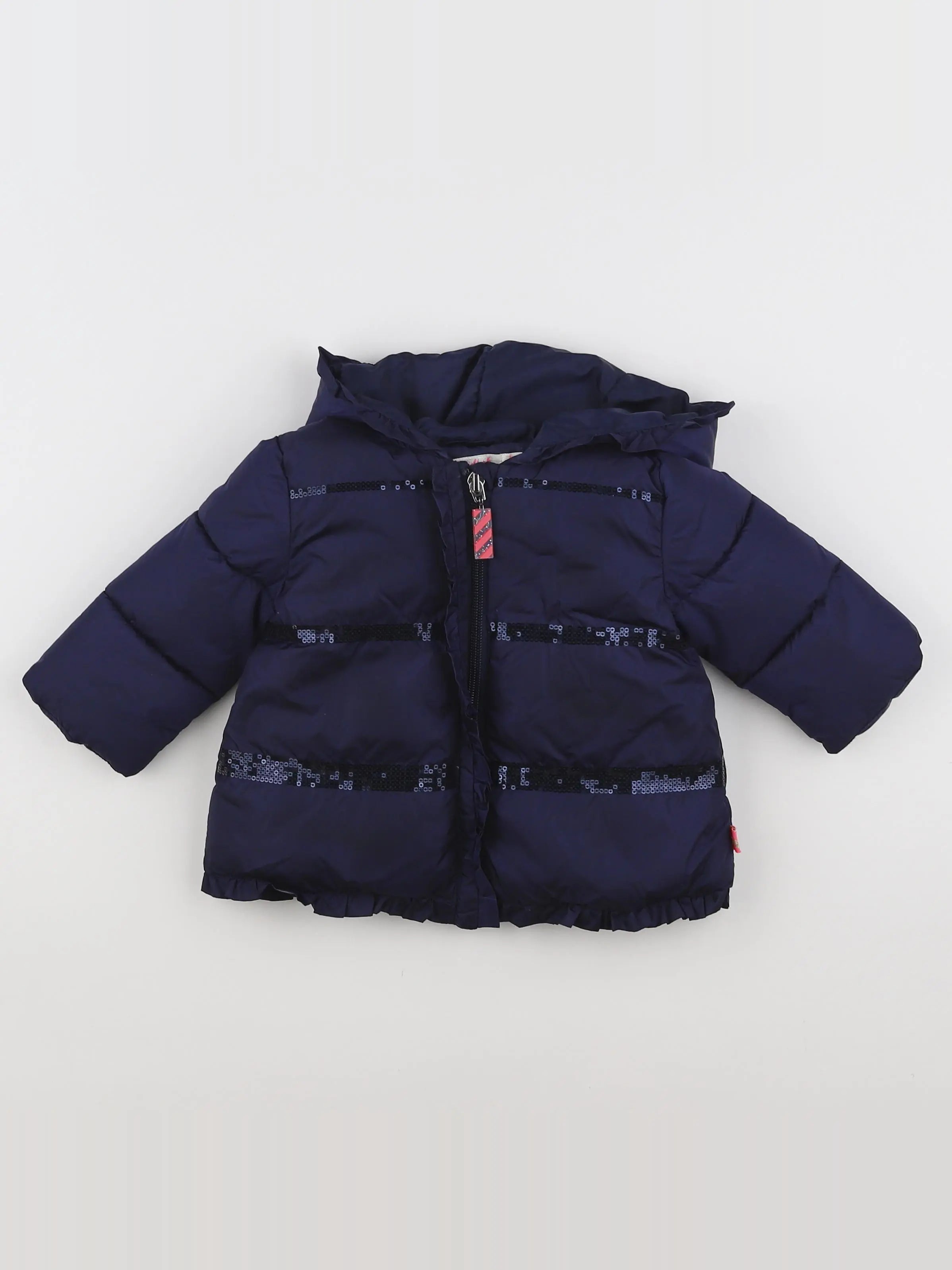 Billie Blush - doudoune bleu - 6 mois