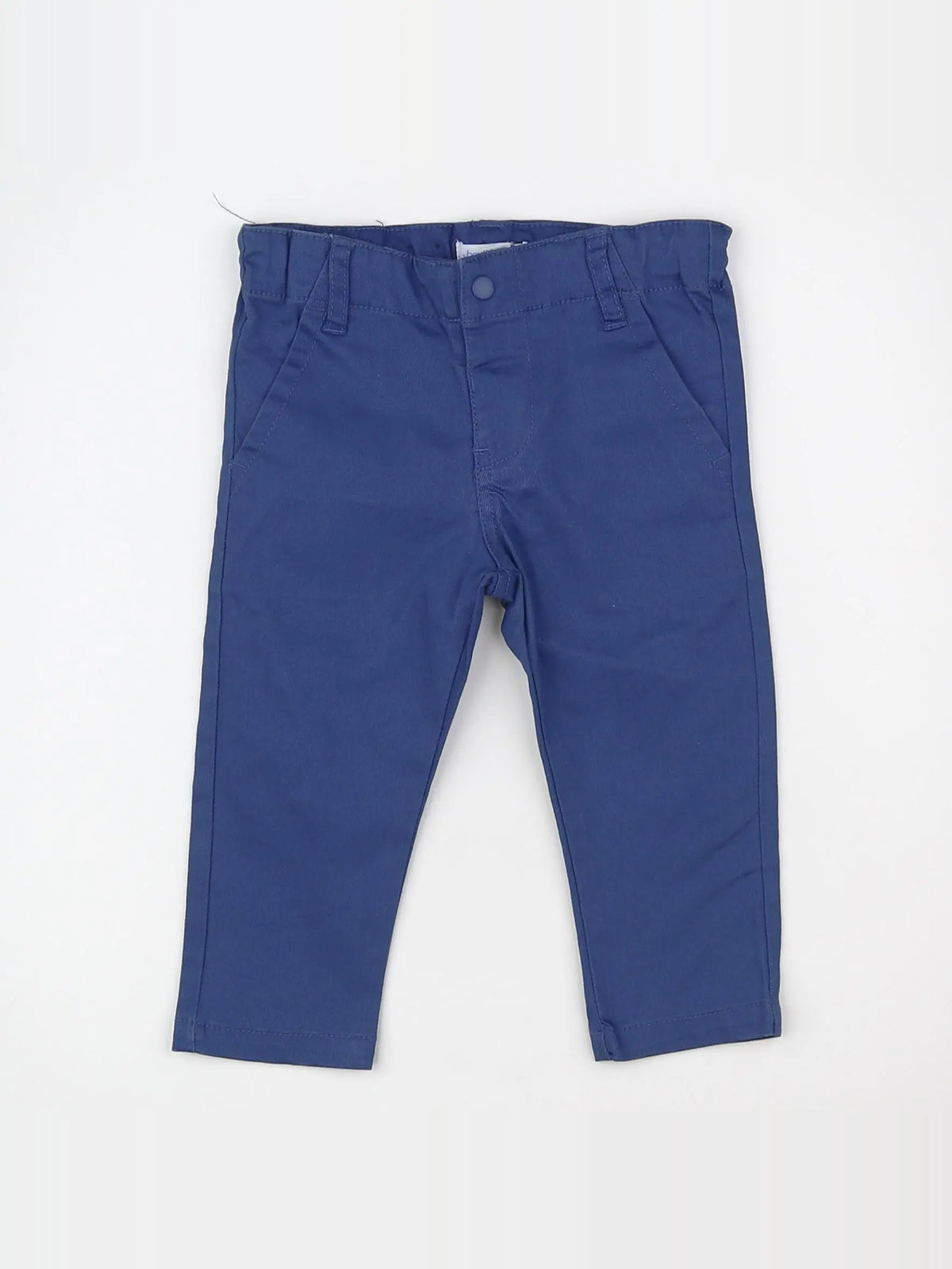 Boutchou - pantalon bleu (état neuf) - 6 mois