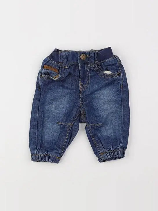 H&M - jean bleu - 0 mois