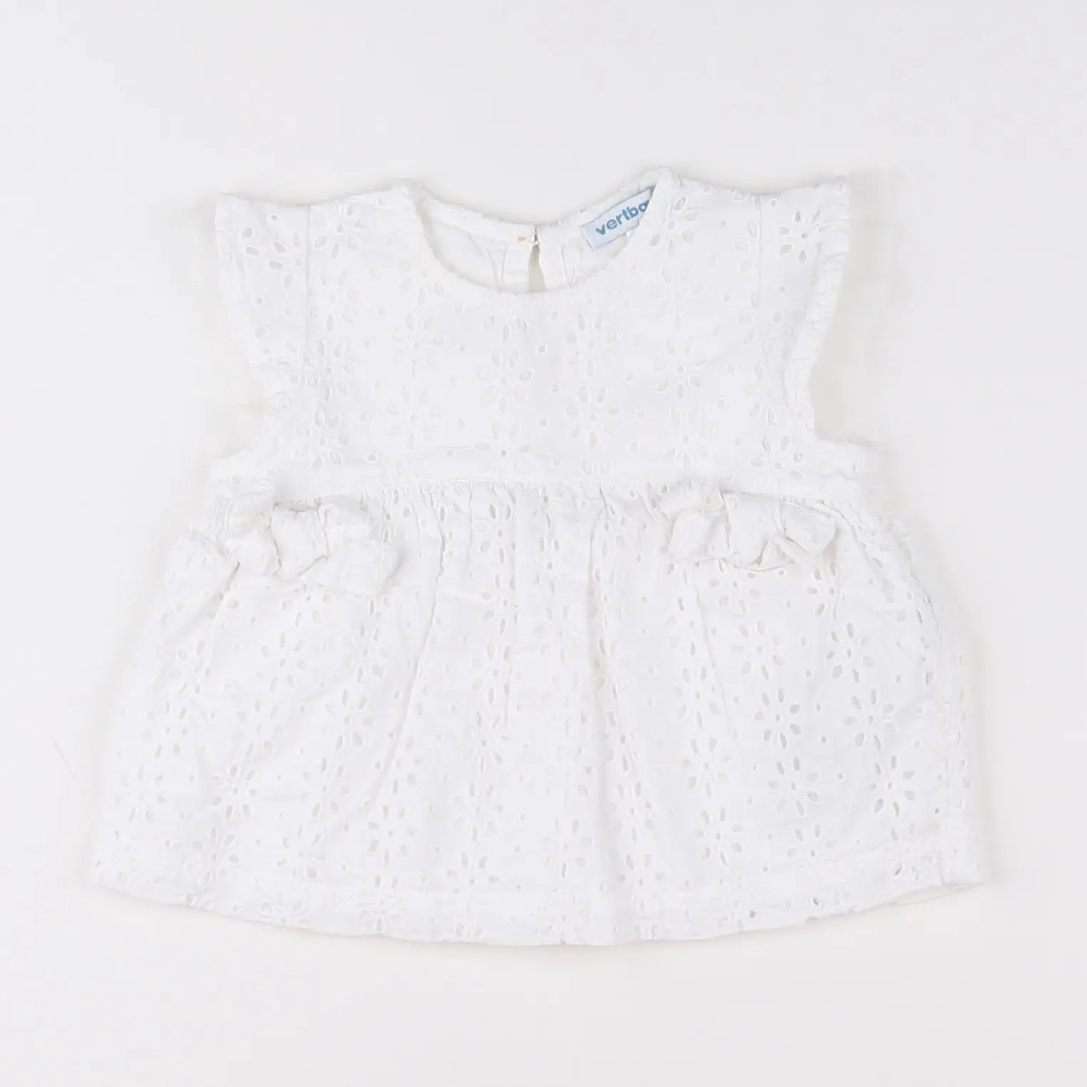 Vertbaudet - blouse blanc - 3 mois