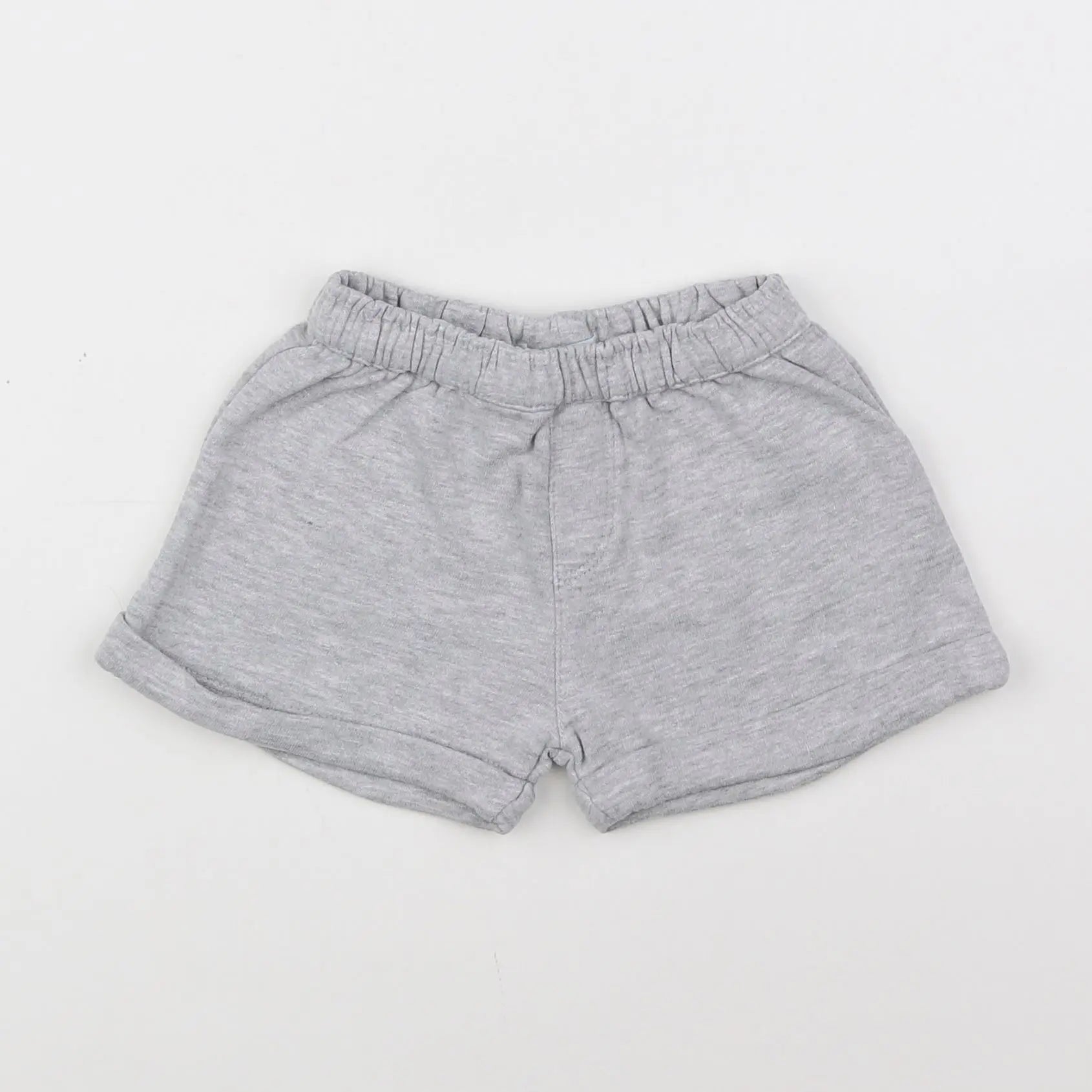 Vertbaudet - short gris - 9 mois