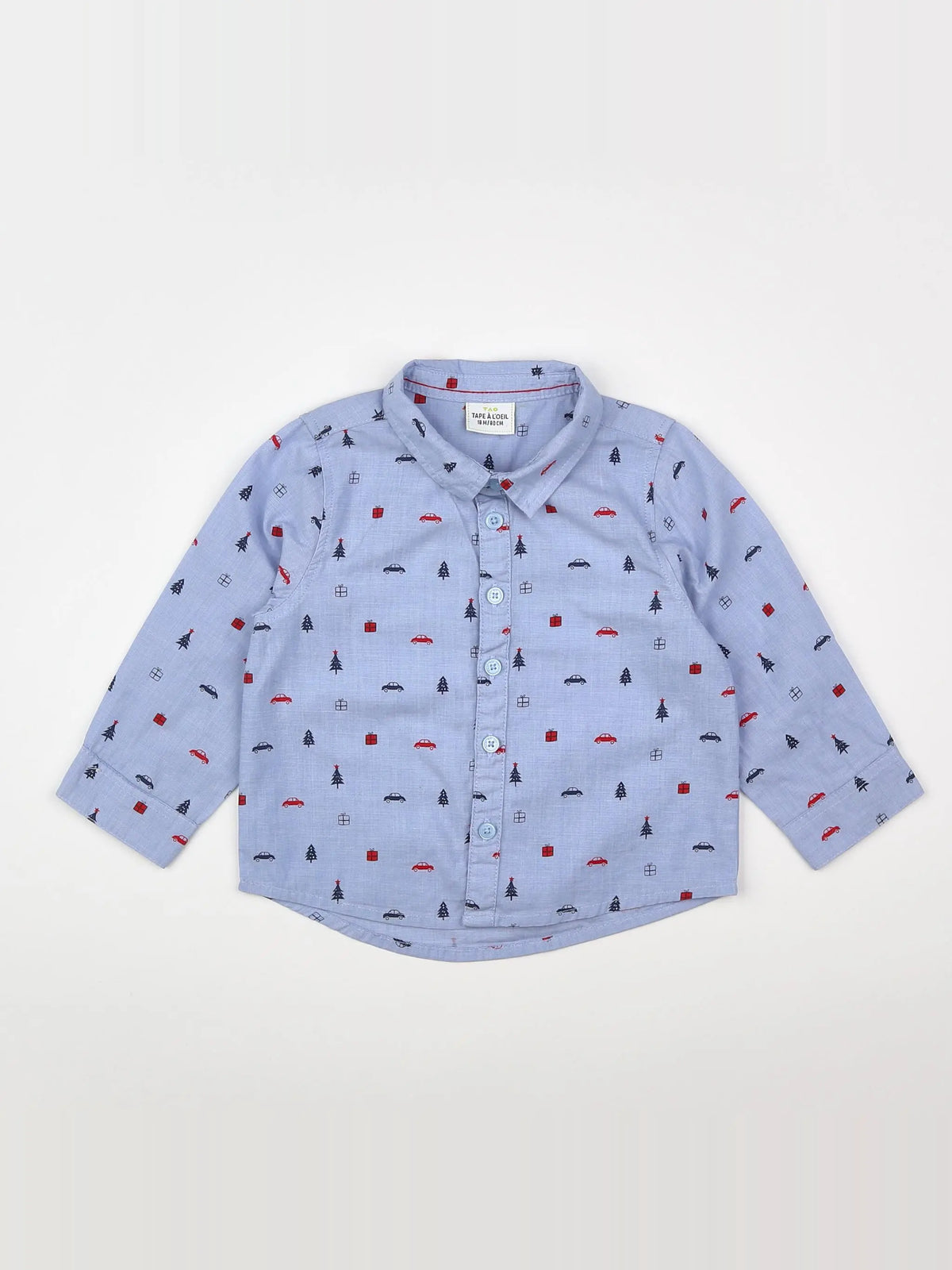Tape à l'oeil - chemise bleu, multicolore - 18 mois