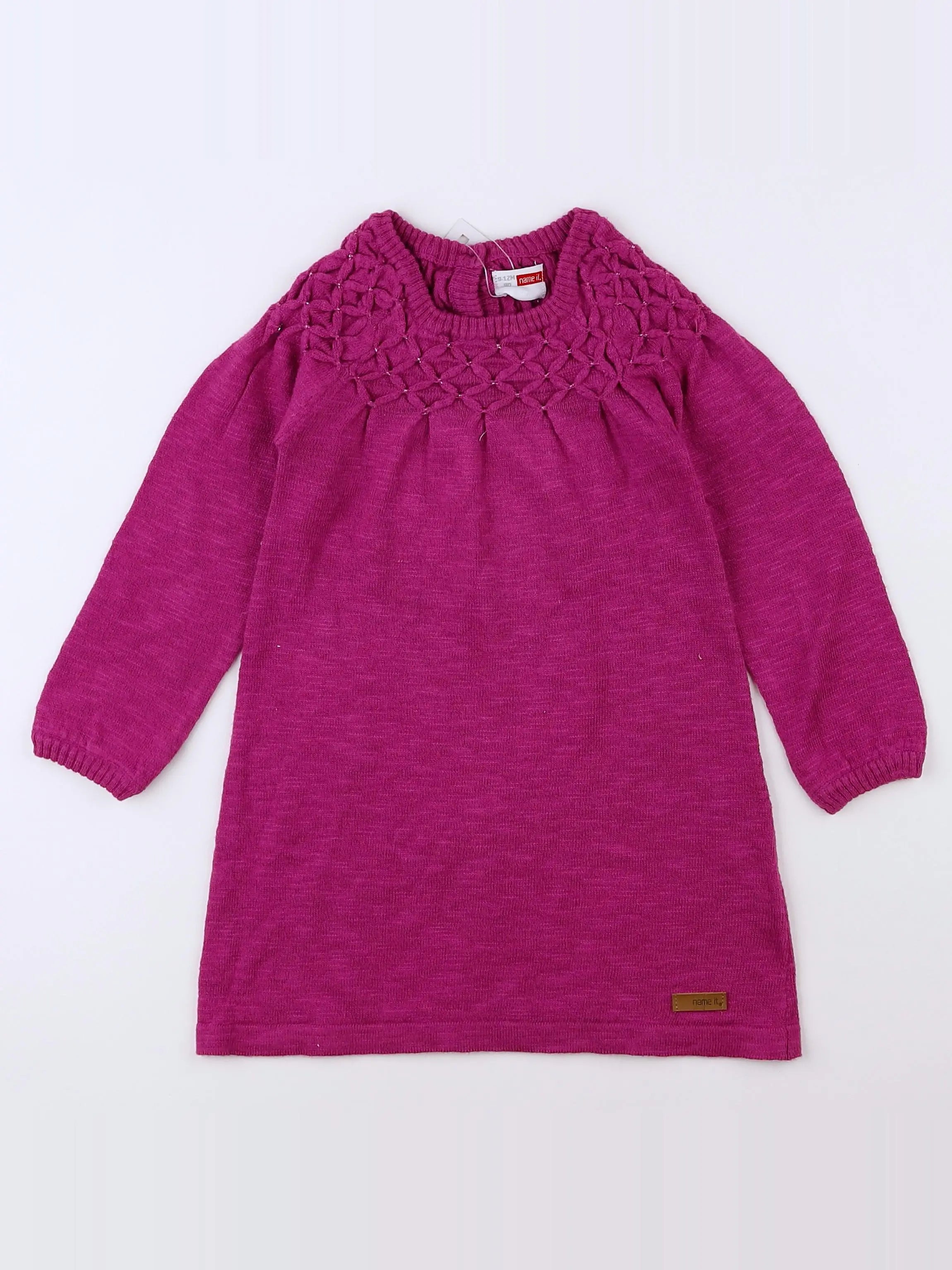 Name it - robe violet (état neuf) - 9/12 mois