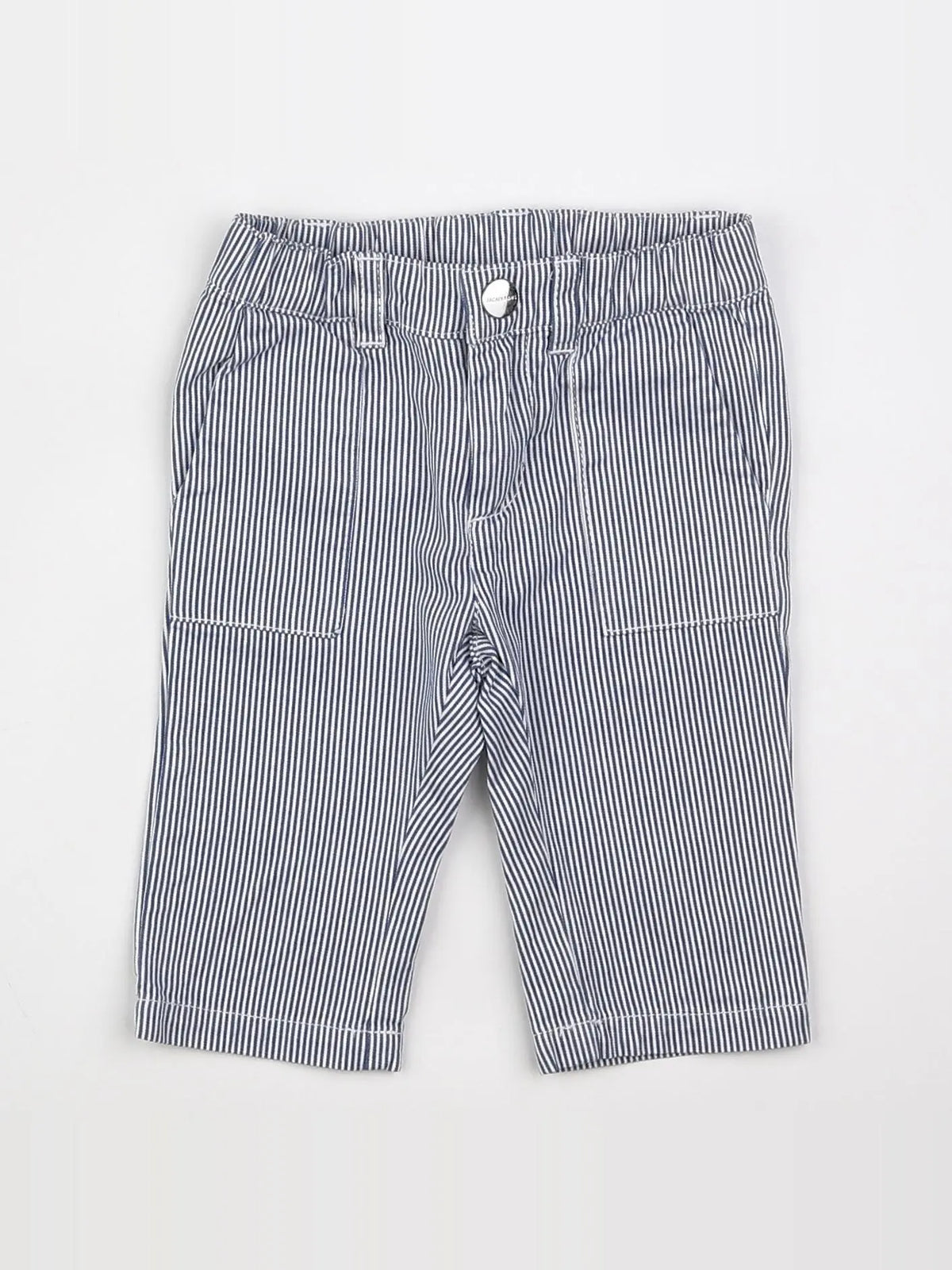 Jacadi - pantalon blanc, bleu - 6 mois