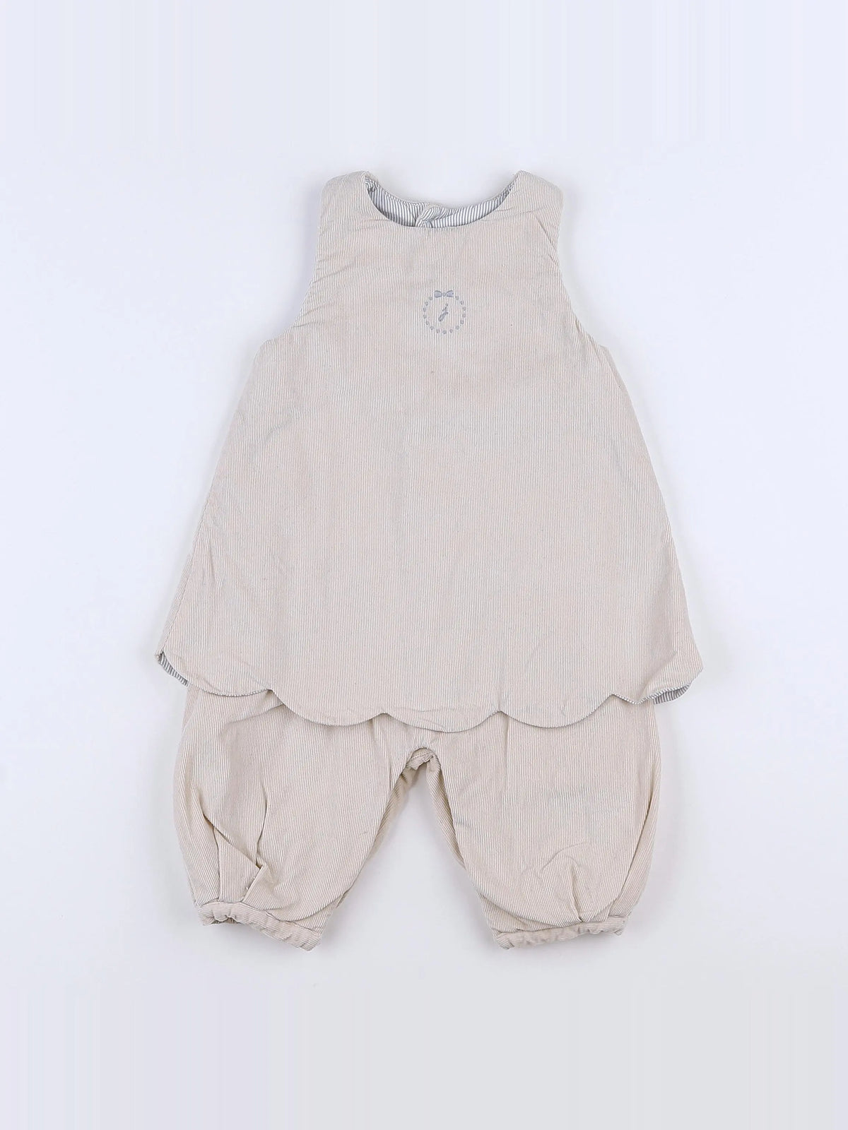 Jacadi - combinaison beige - 12 mois