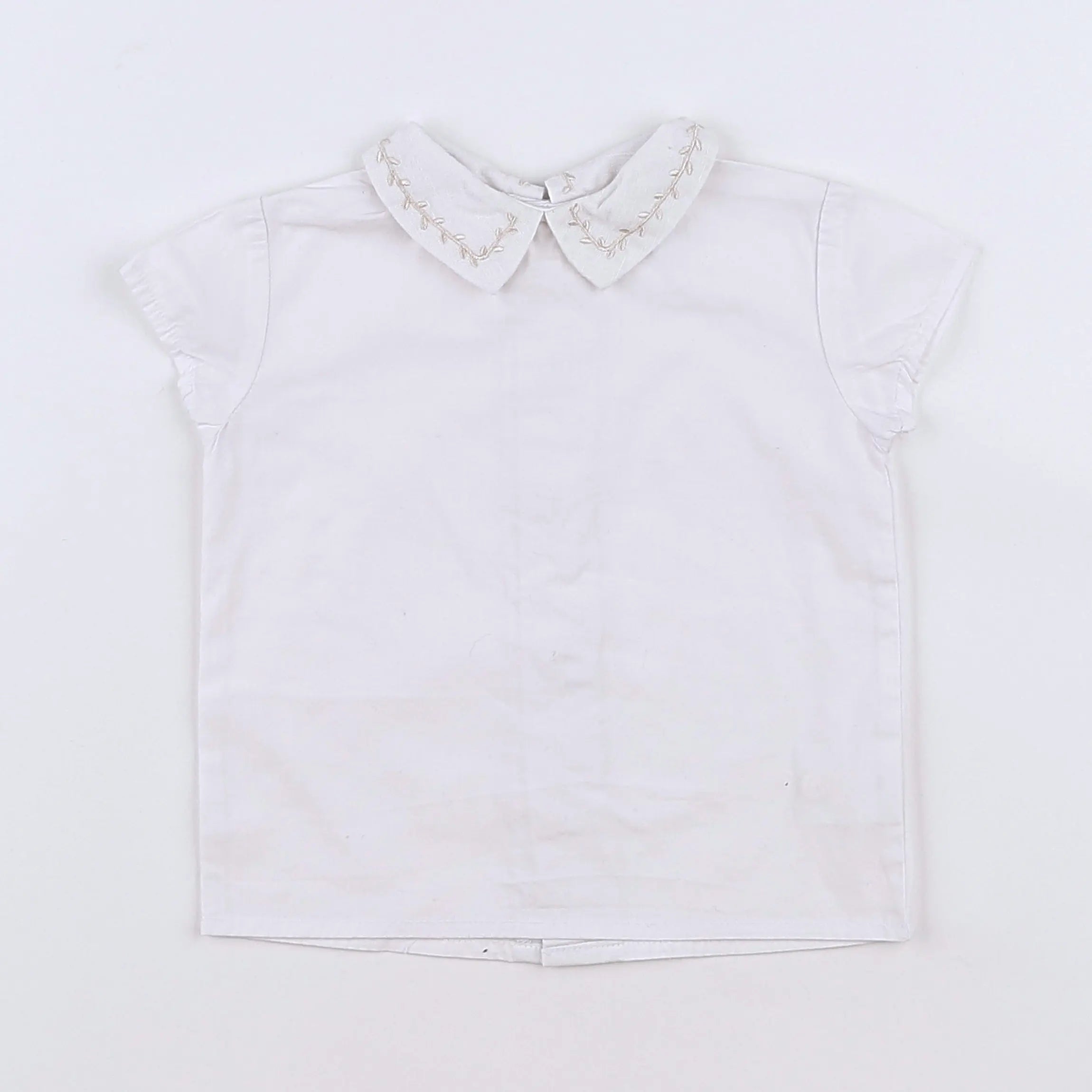 Vertbaudet - blouse blanc - 3 mois