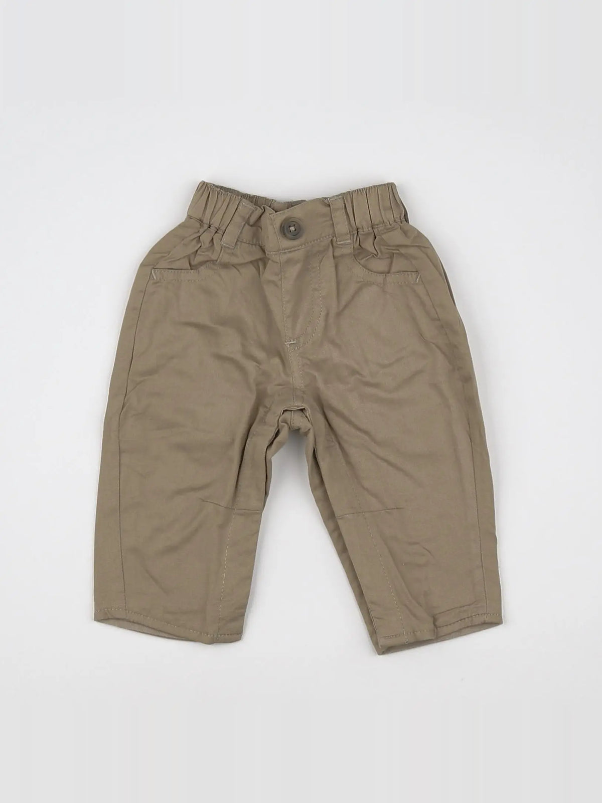 Vertbaudet - pantalon marron - 1 mois