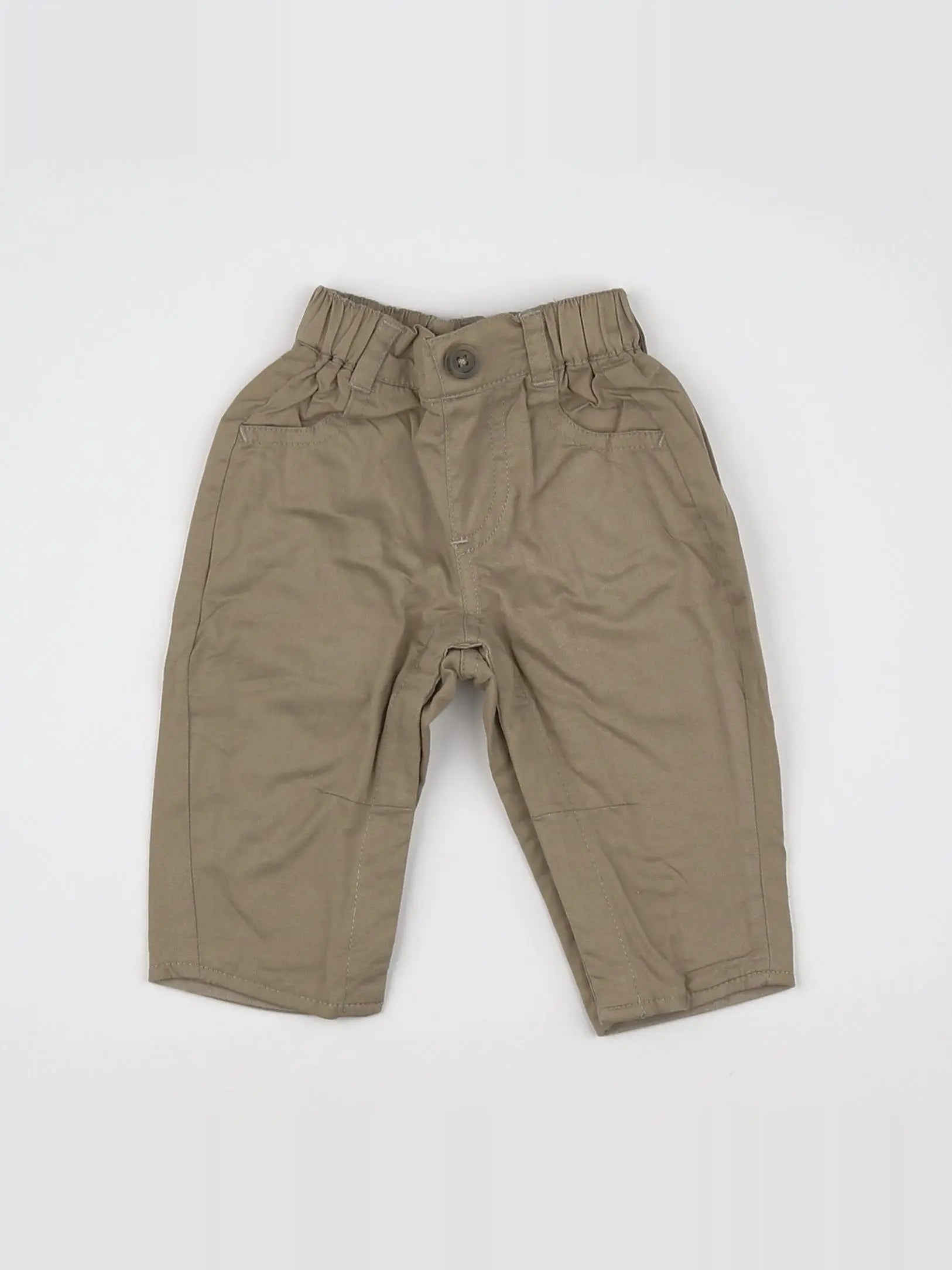 Vertbaudet - pantalon marron - 1 mois