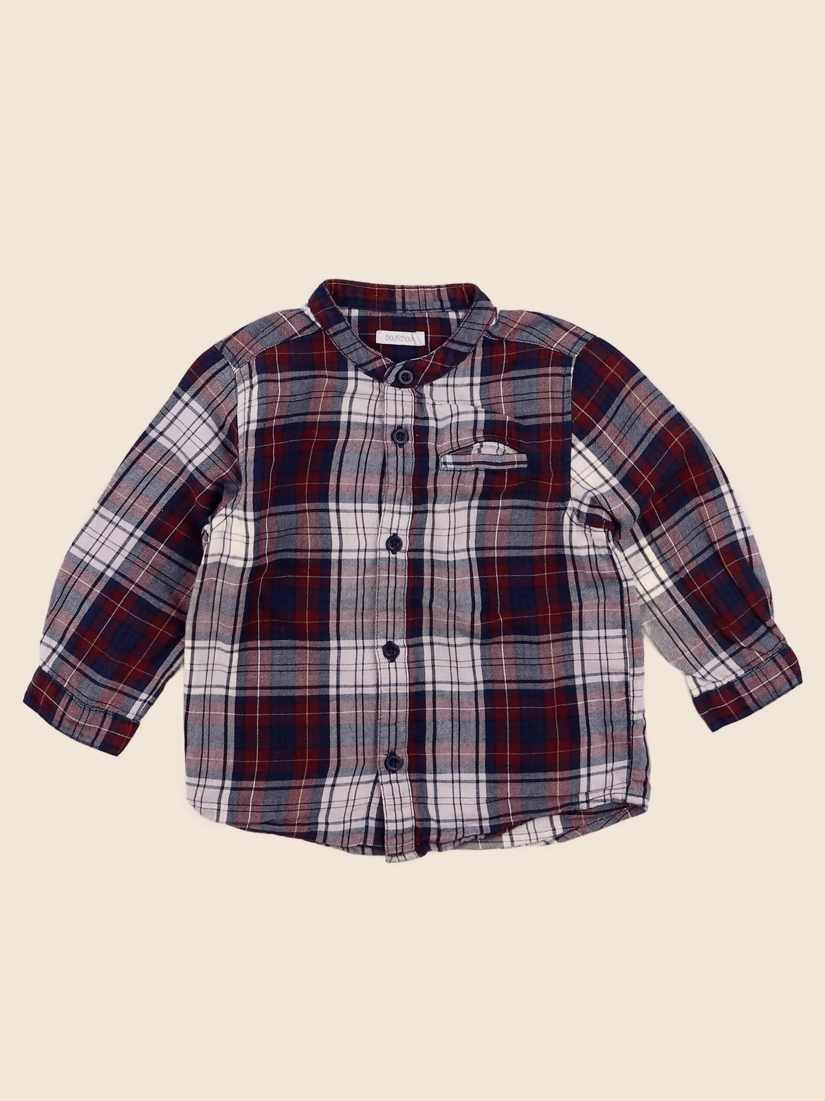 Boutchou - chemise multicolore - 18 mois