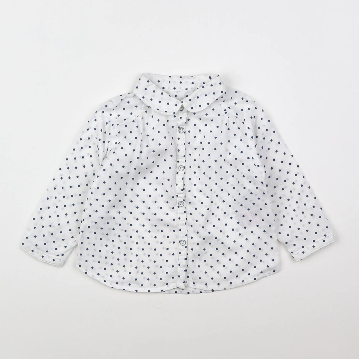 Vertbaudet - chemise blanc - 12 mois
