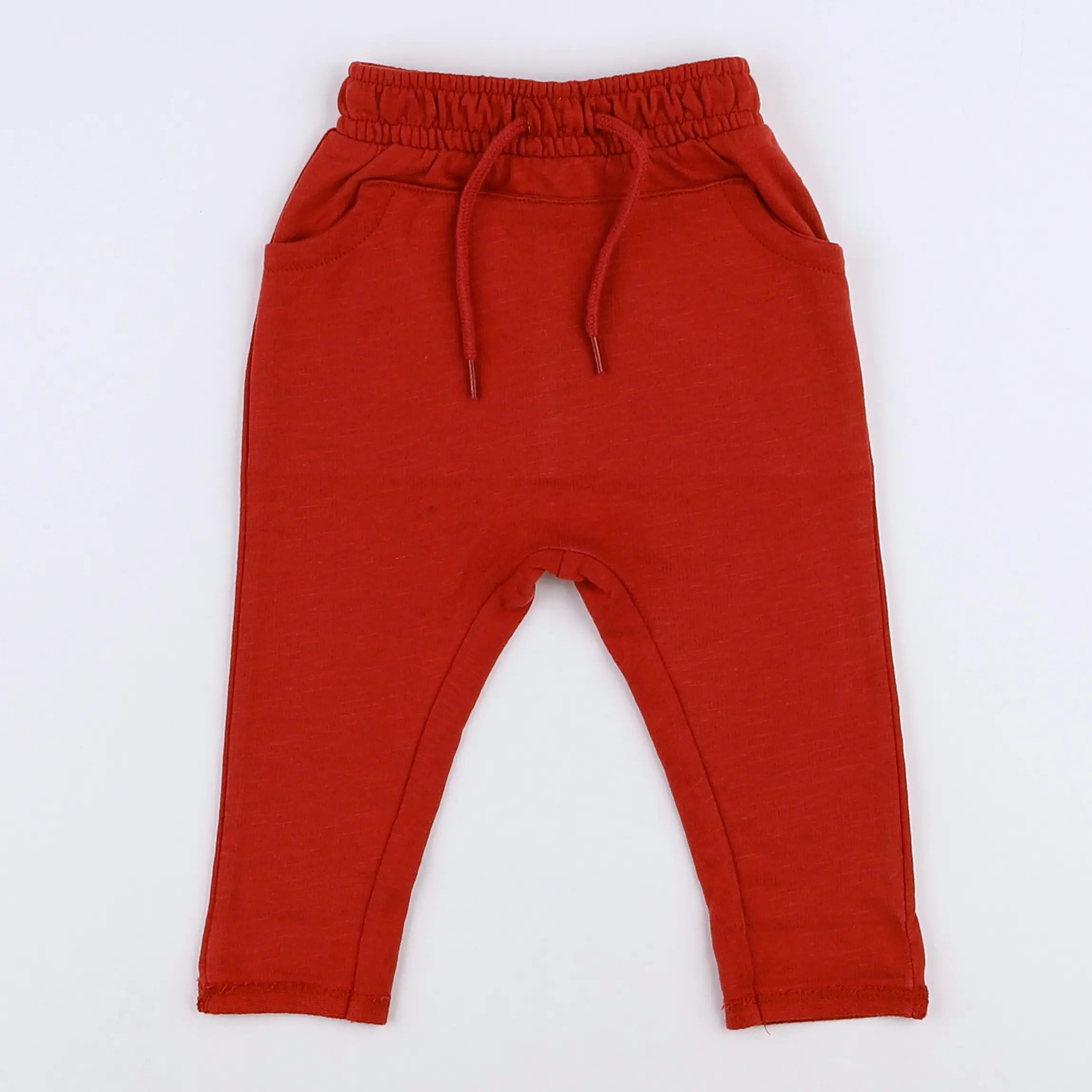 Vertbaudet - jogging rouge - 3 mois