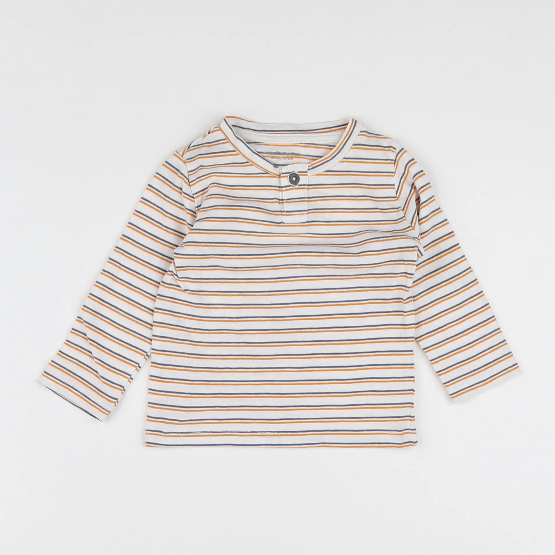 Vertbaudet - tee-shirt multicolore - 6 mois