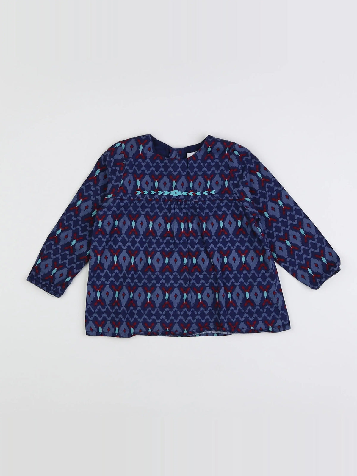 Cadet Rousselle - blouse bleu - 12 mois