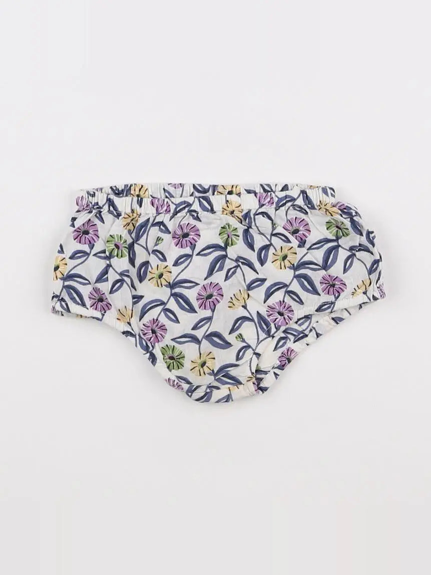 Boutchou - bloomer blanc - 6 mois