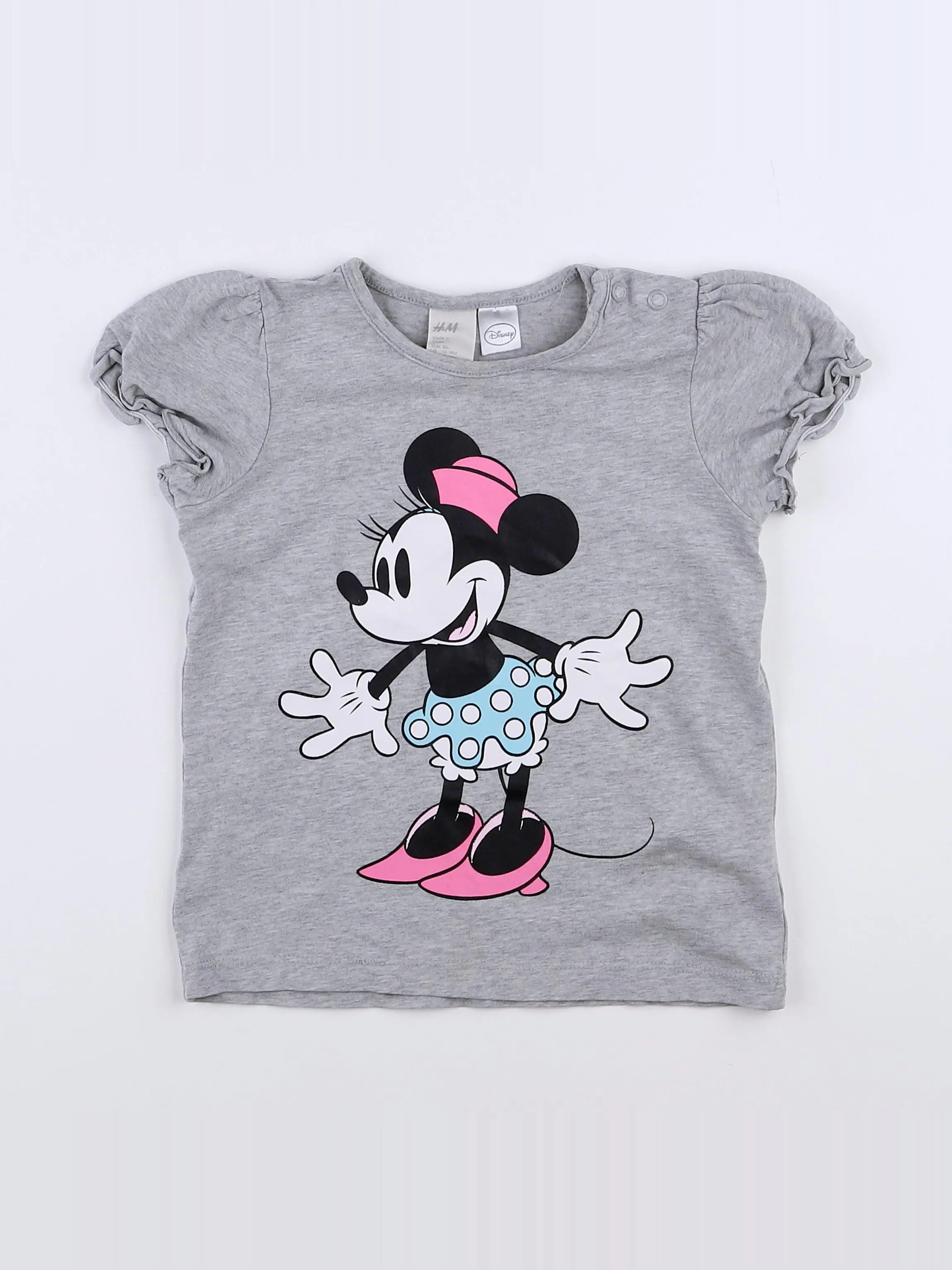 H&M - tee-shirt gris - 12/18 mois