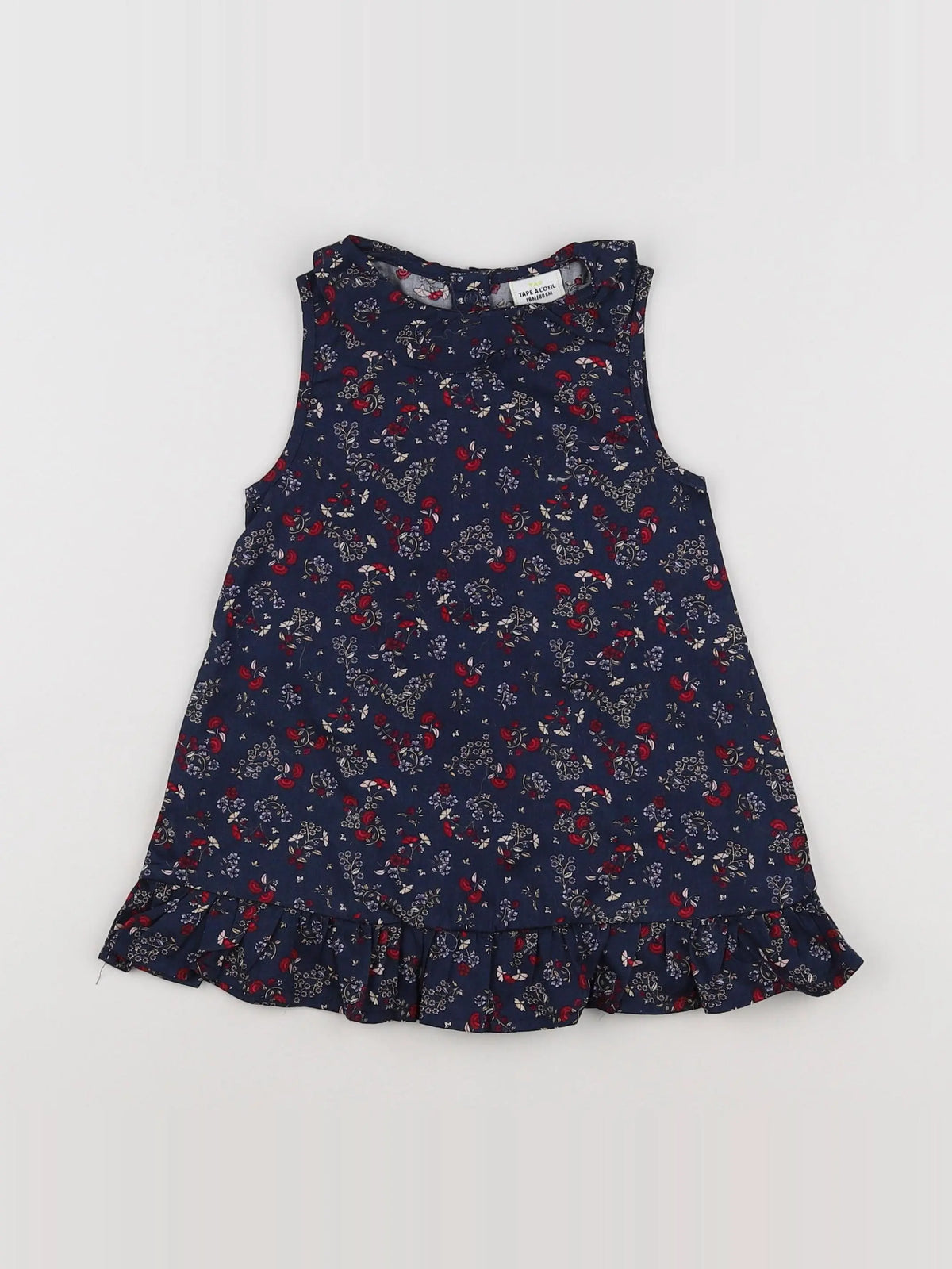 Tape à l'oeil - robe bleu, multicolore - 18 mois
