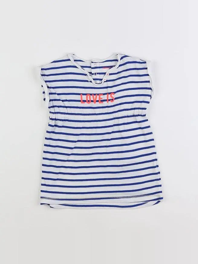 Zadig & Voltaire - robe bleu - 12 mois