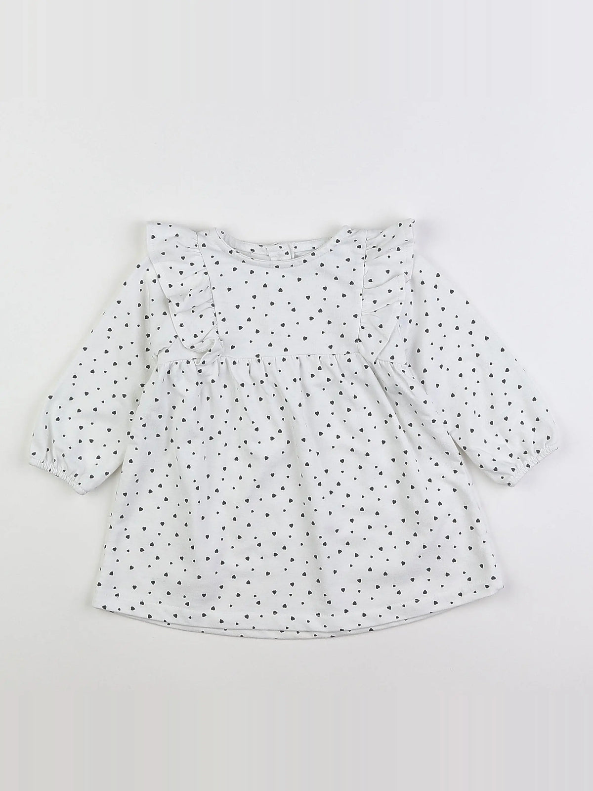 Vertbaudet - robe blanc - 18 mois